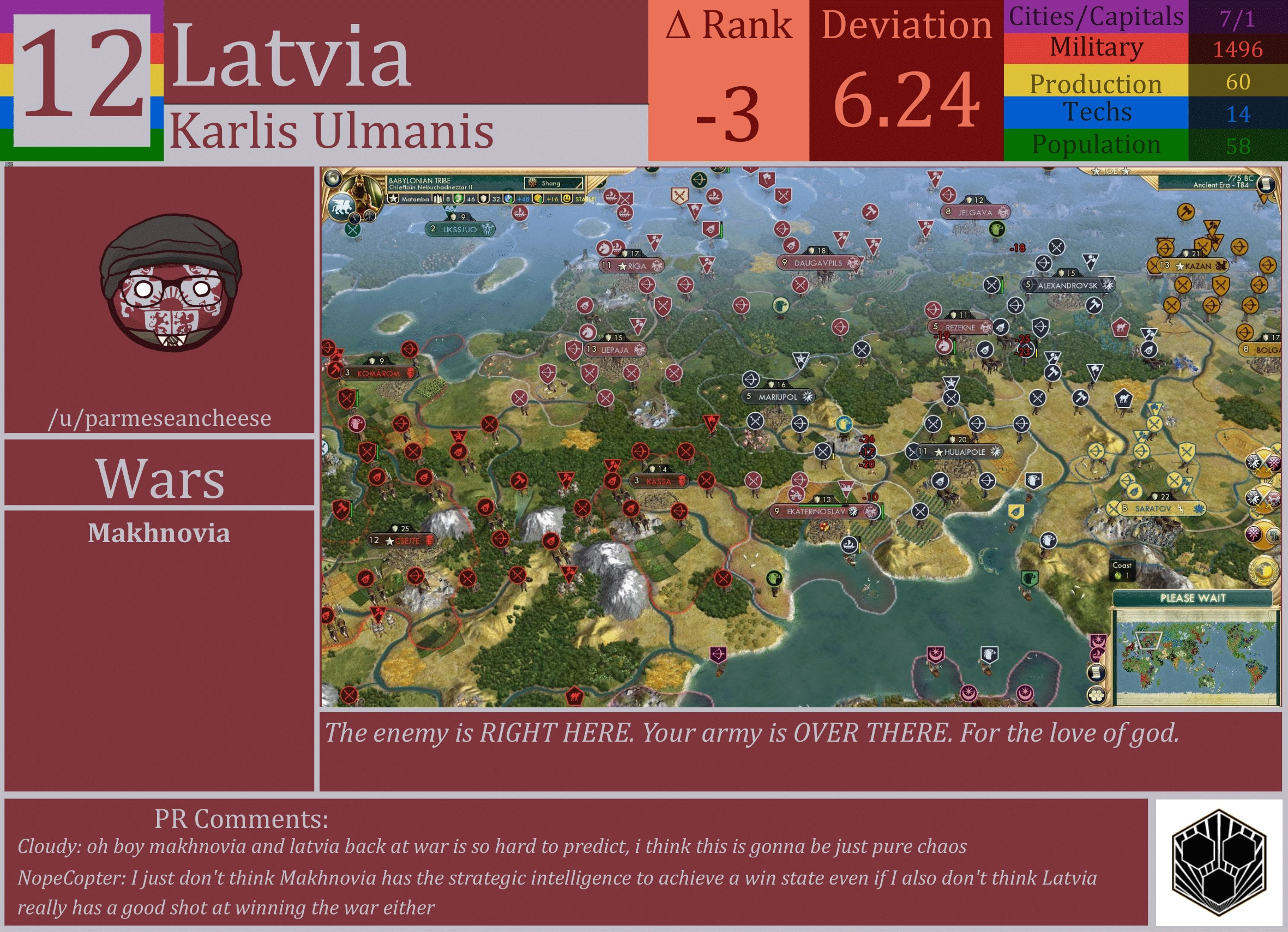 CBR In-Game Screenshot of Latvia