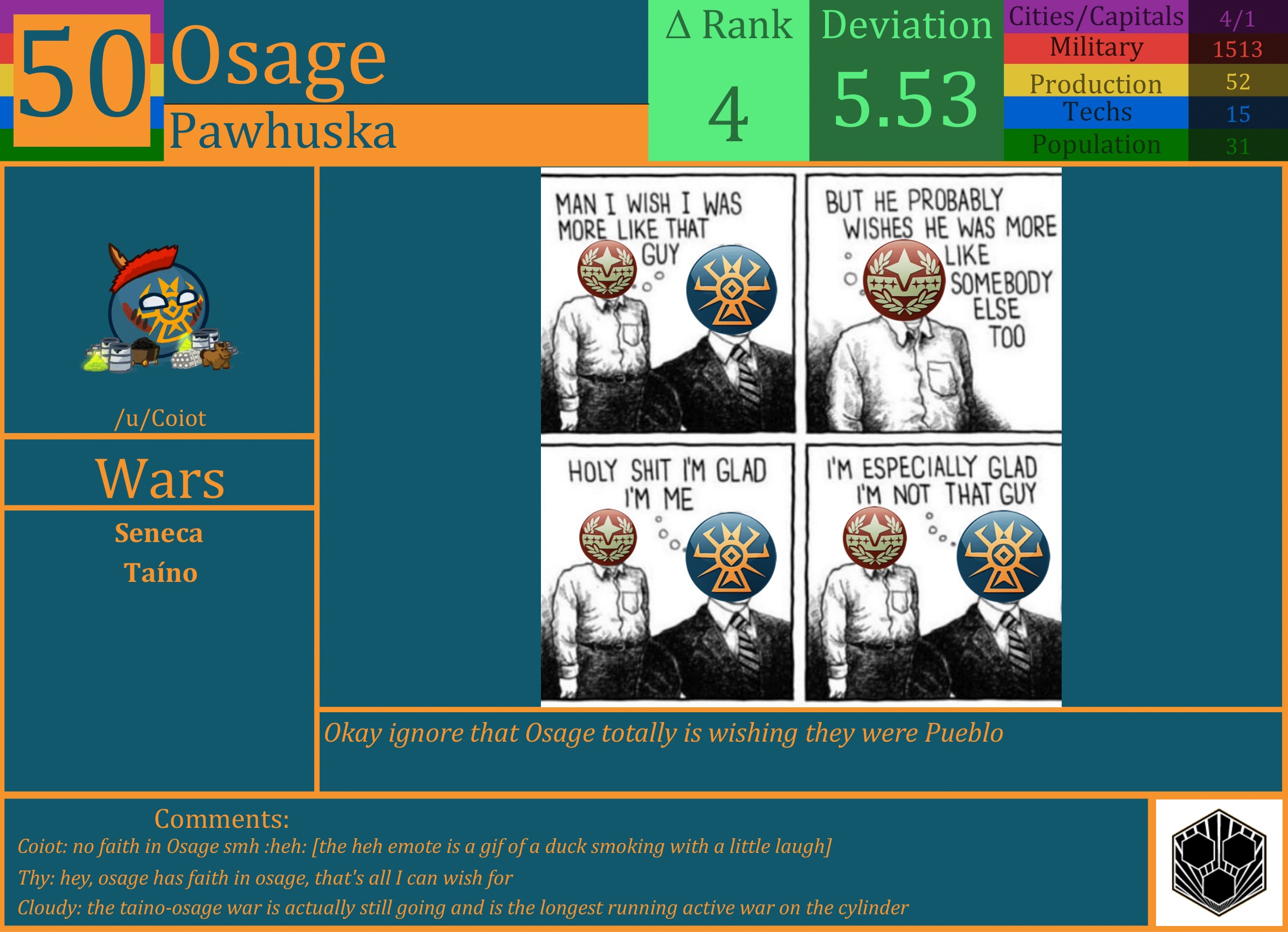 CBR In-Game Screenshot of Osage