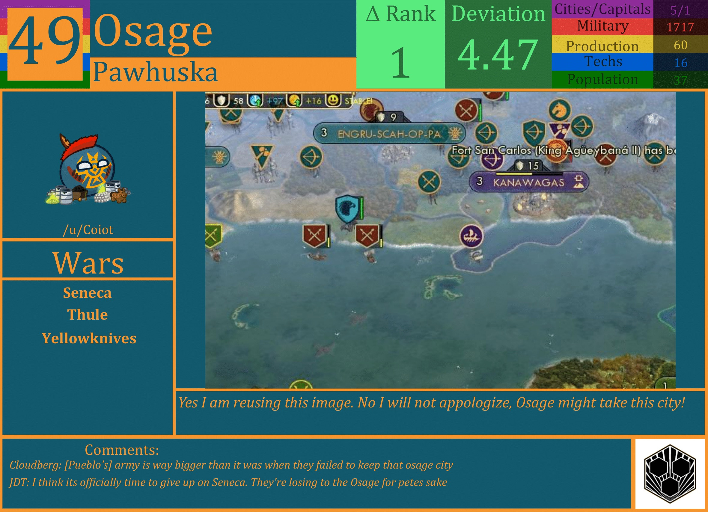 CBR In-Game Screenshot of Osage