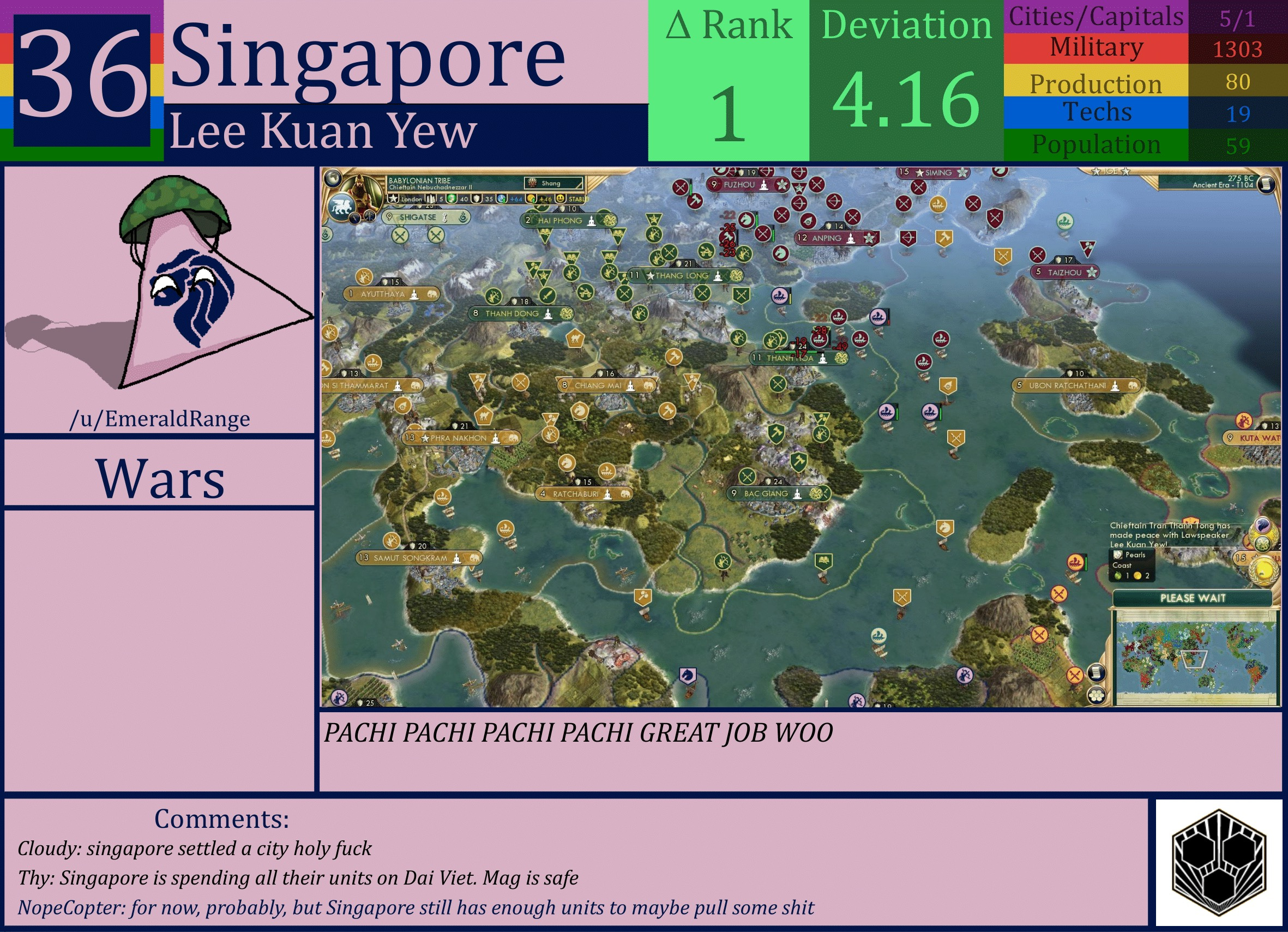 CBR In-Game Screenshot of Singapore