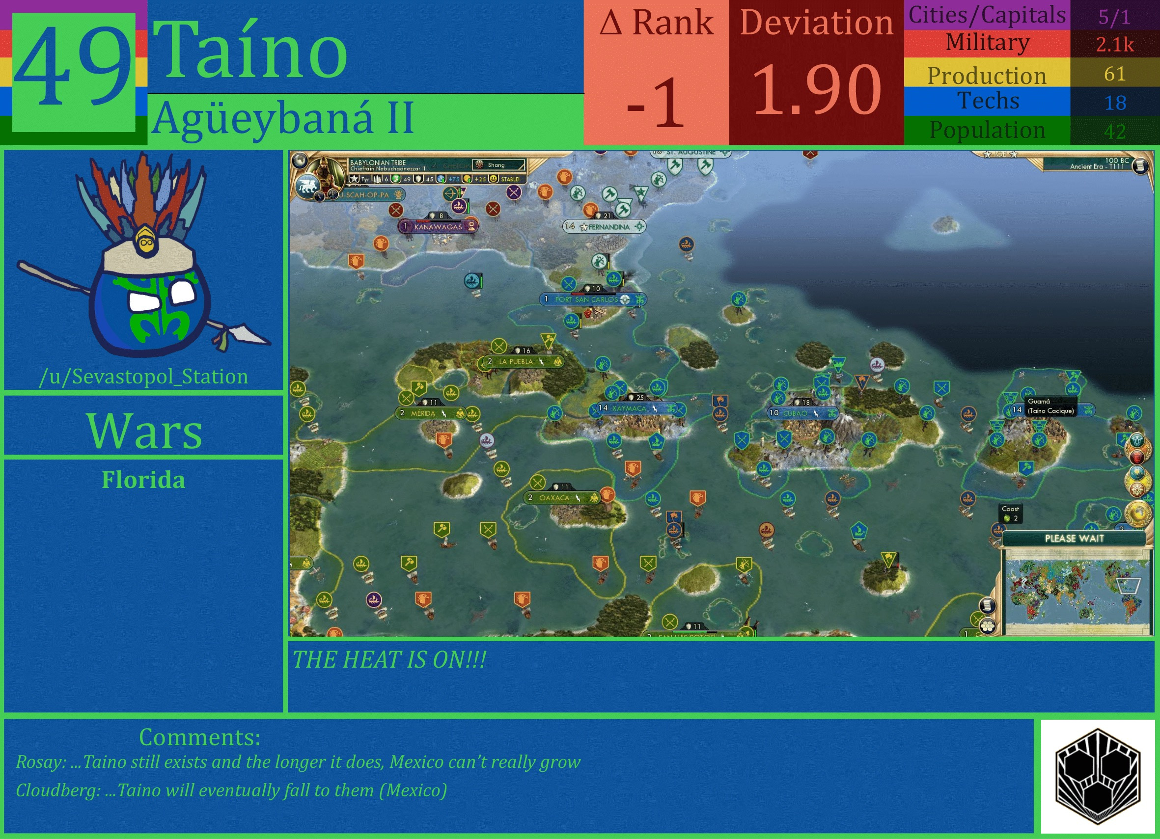 CBR In-Game Screenshot of Taino