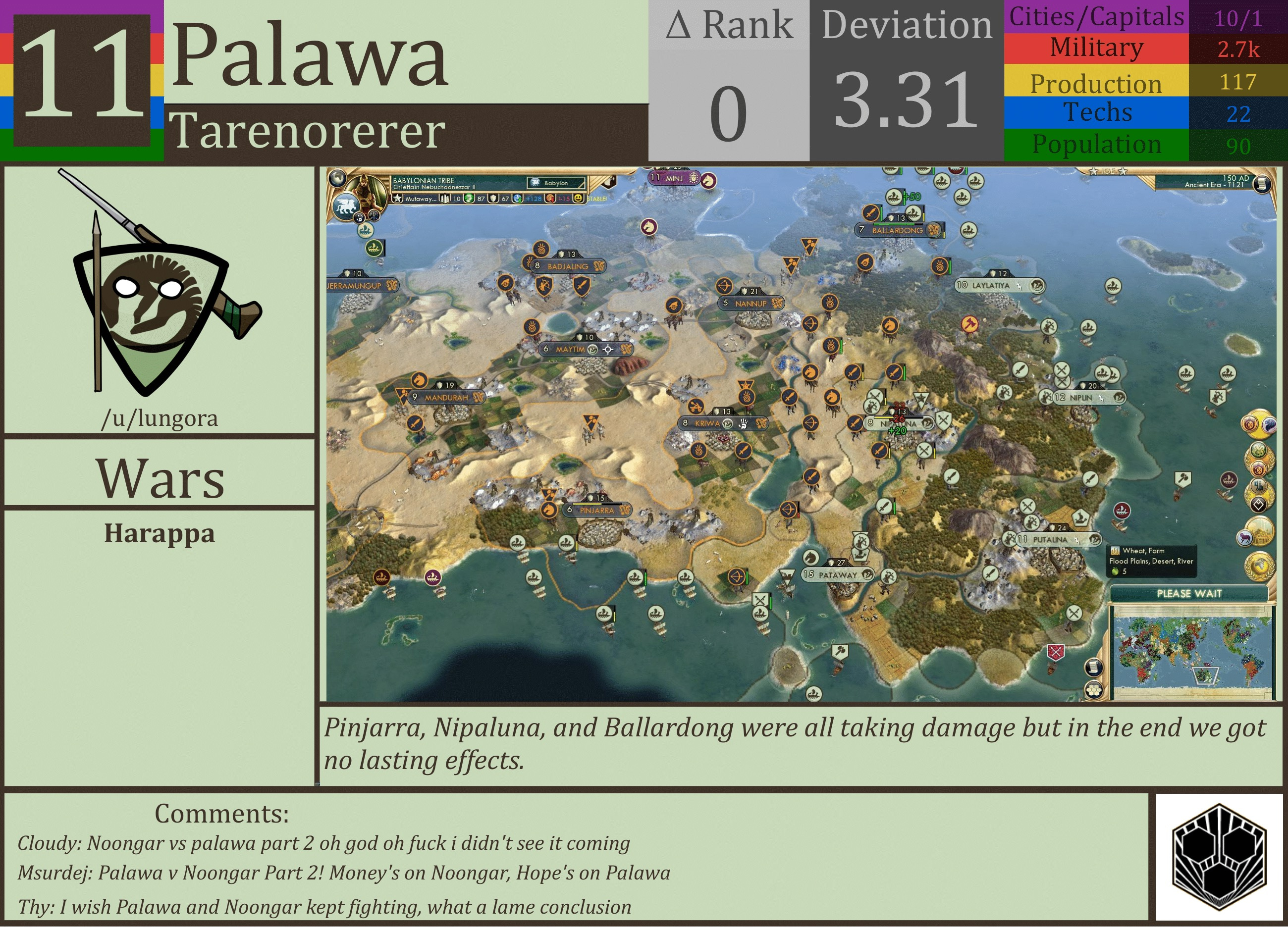 CBR In-Game Screenshot of Palawa