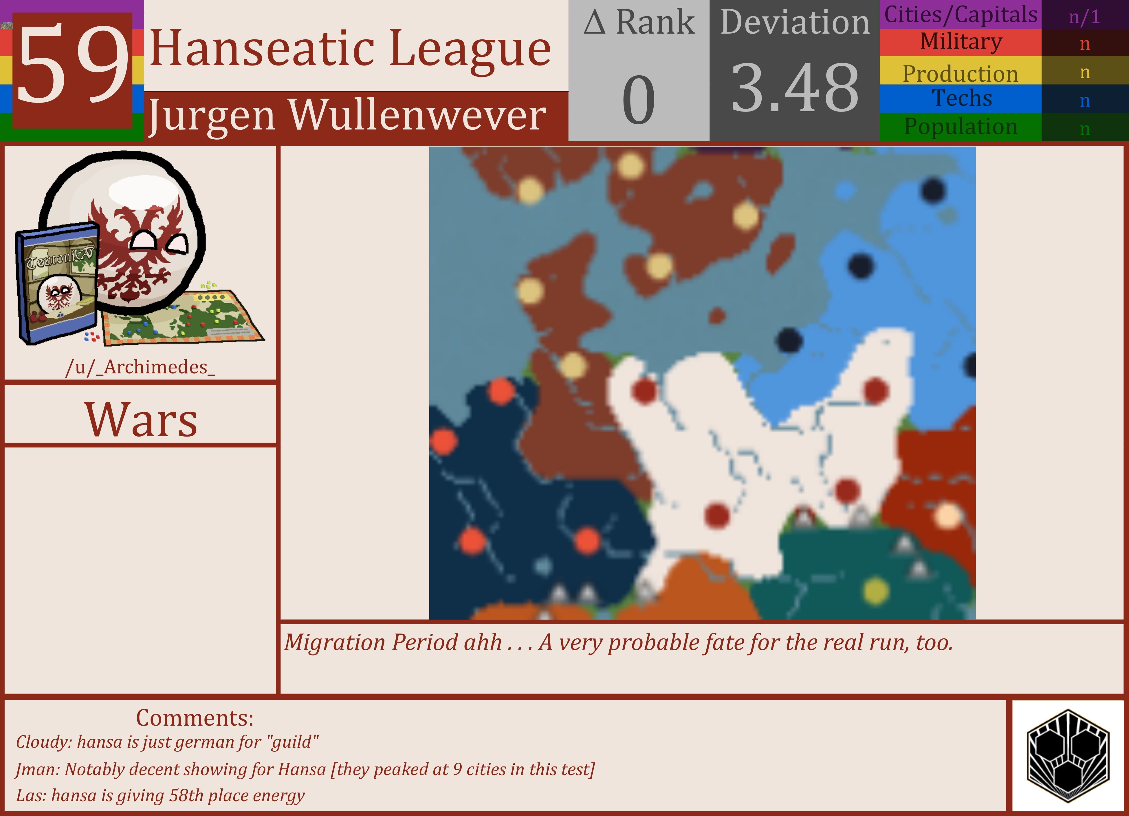 CBR In-Game Screenshot of Hanseatic League