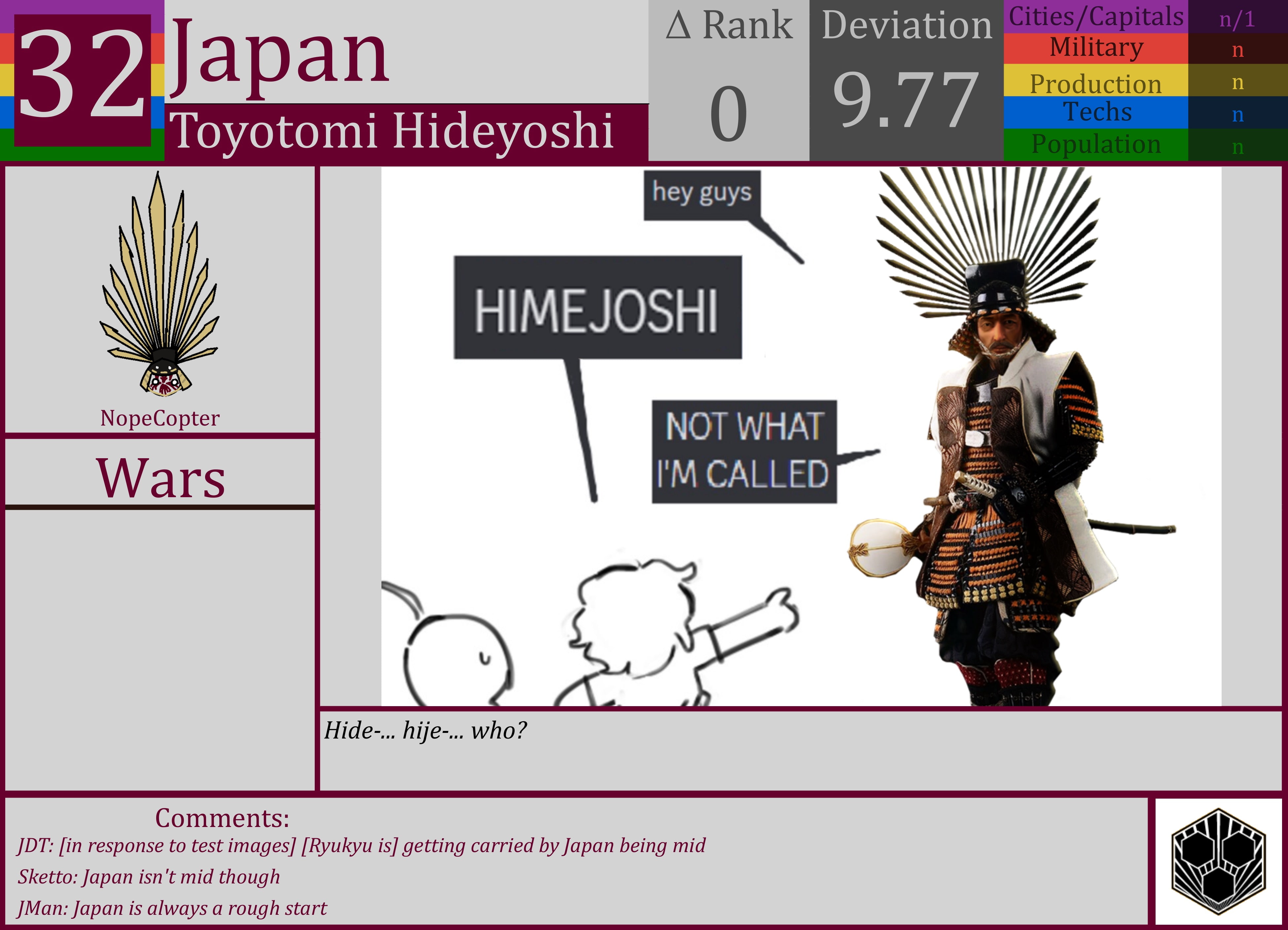 CBR In-Game Screenshot of Japan