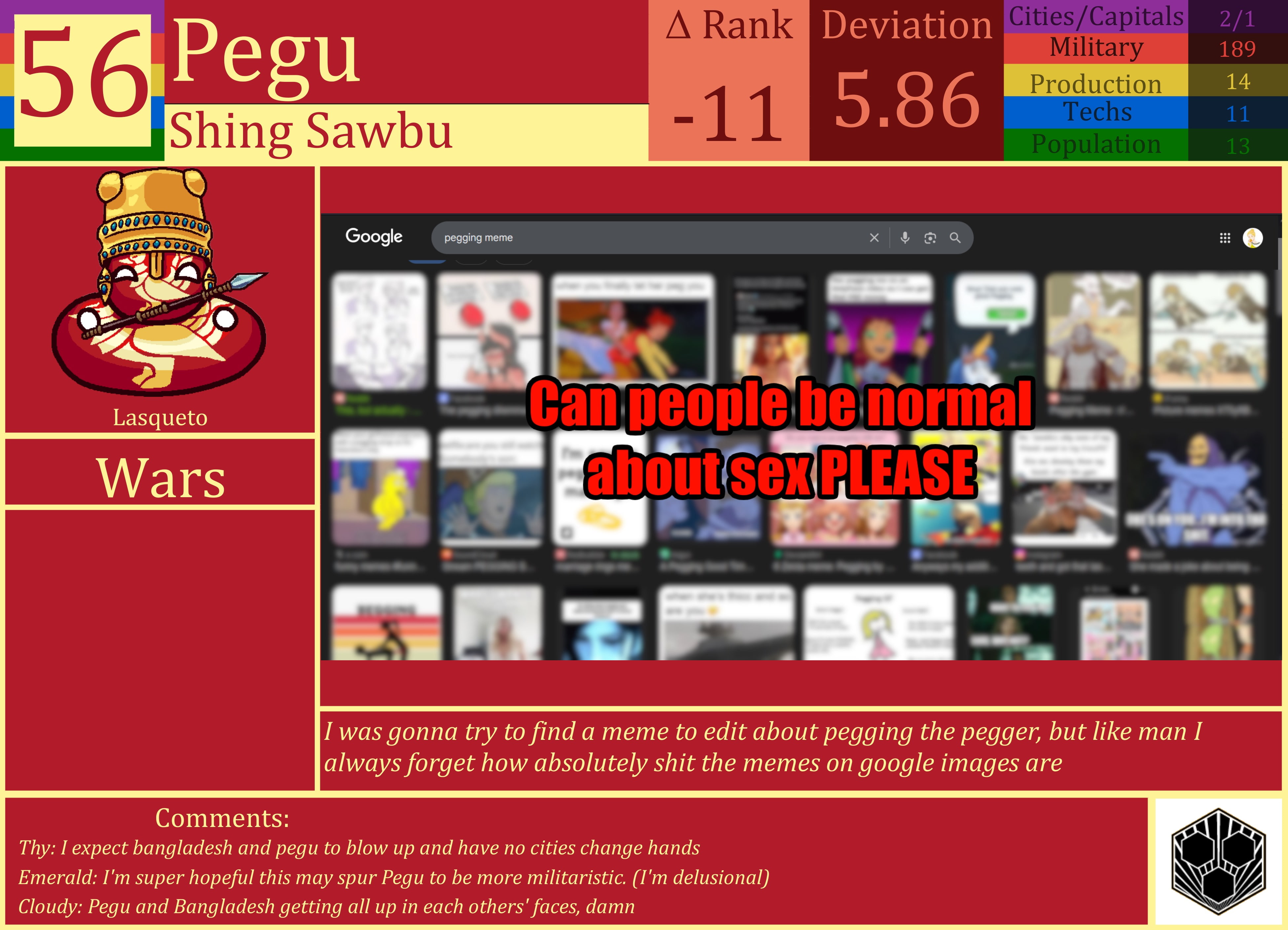 CBR In-Game Screenshot of Pegu