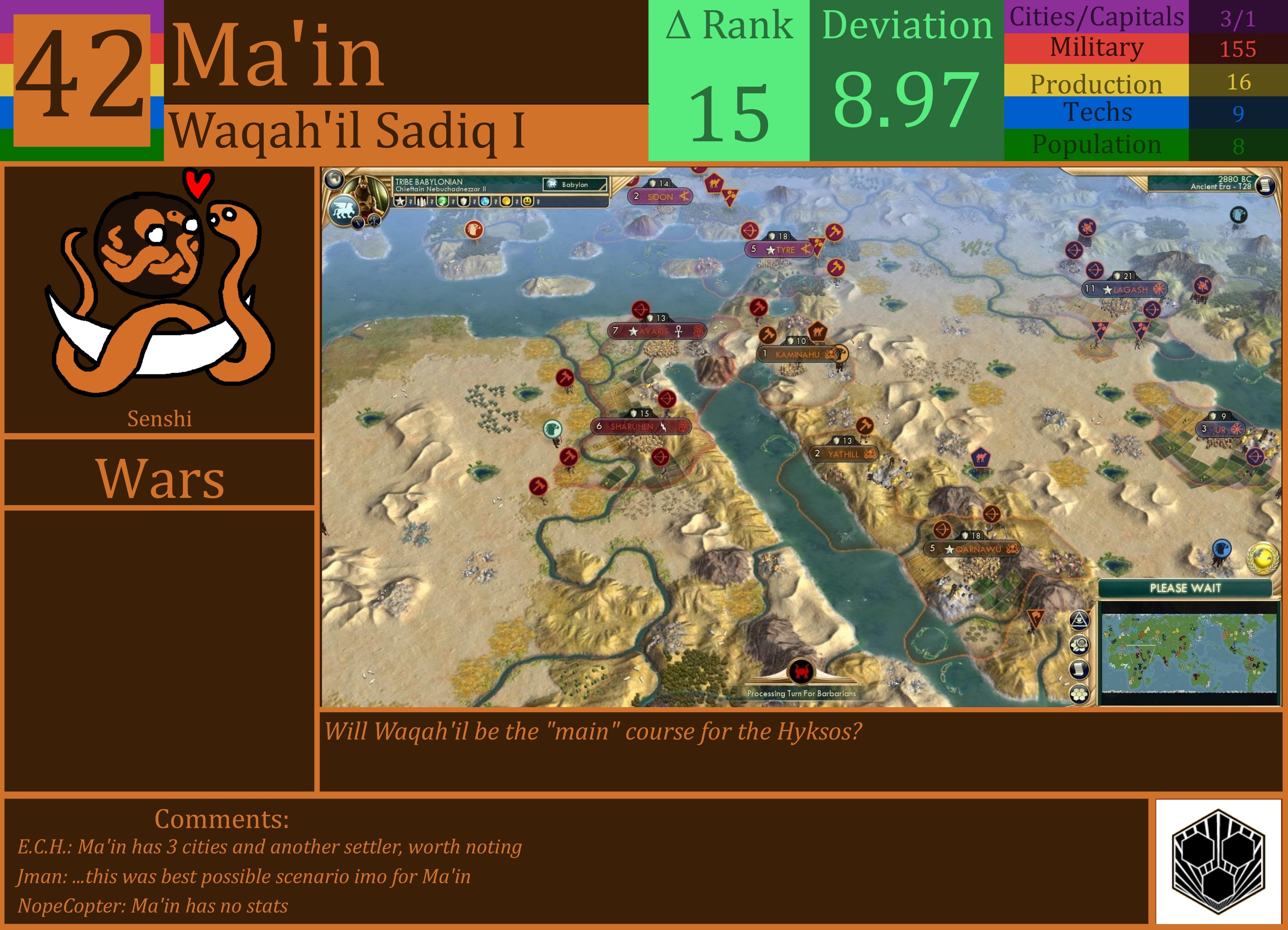 CBR In-Game Screenshot of Ma'in
