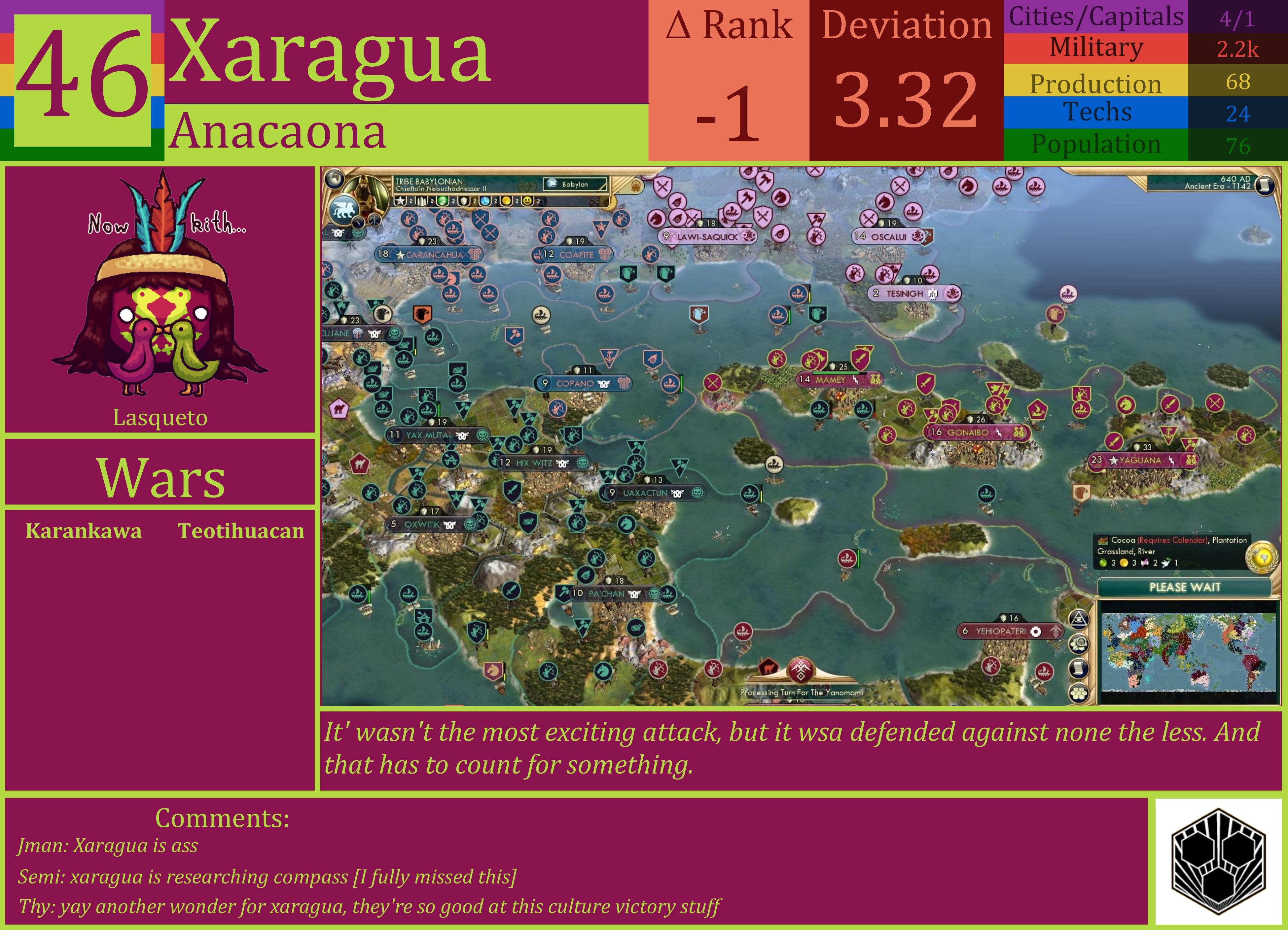 CBR In-Game Screenshot of Xaragua
