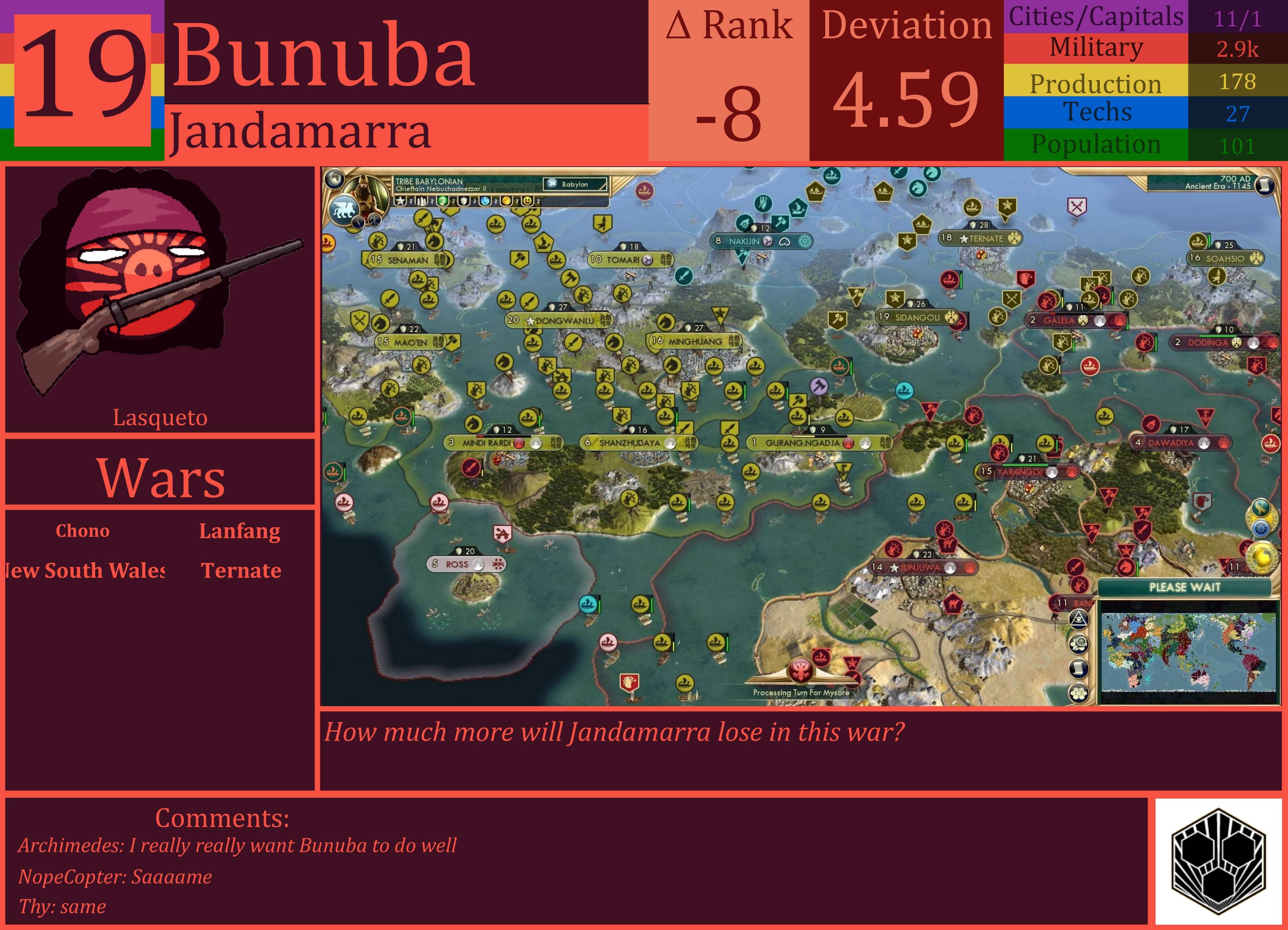 CBR In-Game Screenshot of Bunuba