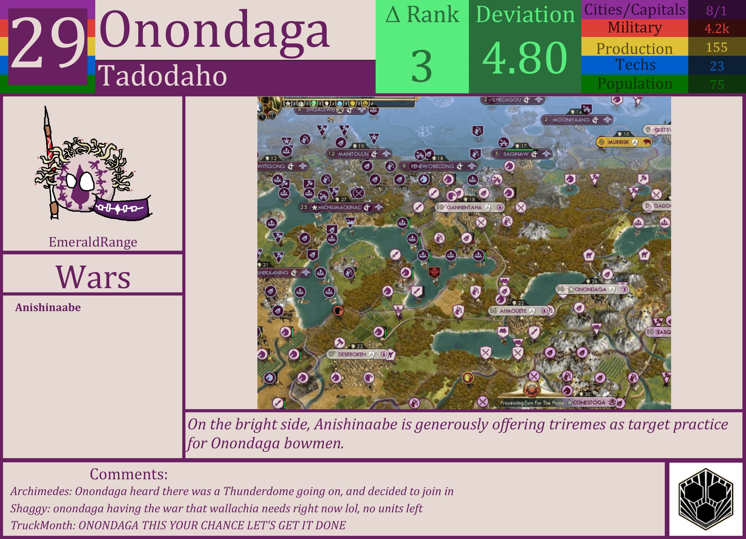 CBR In-Game Screenshot of Onondaga