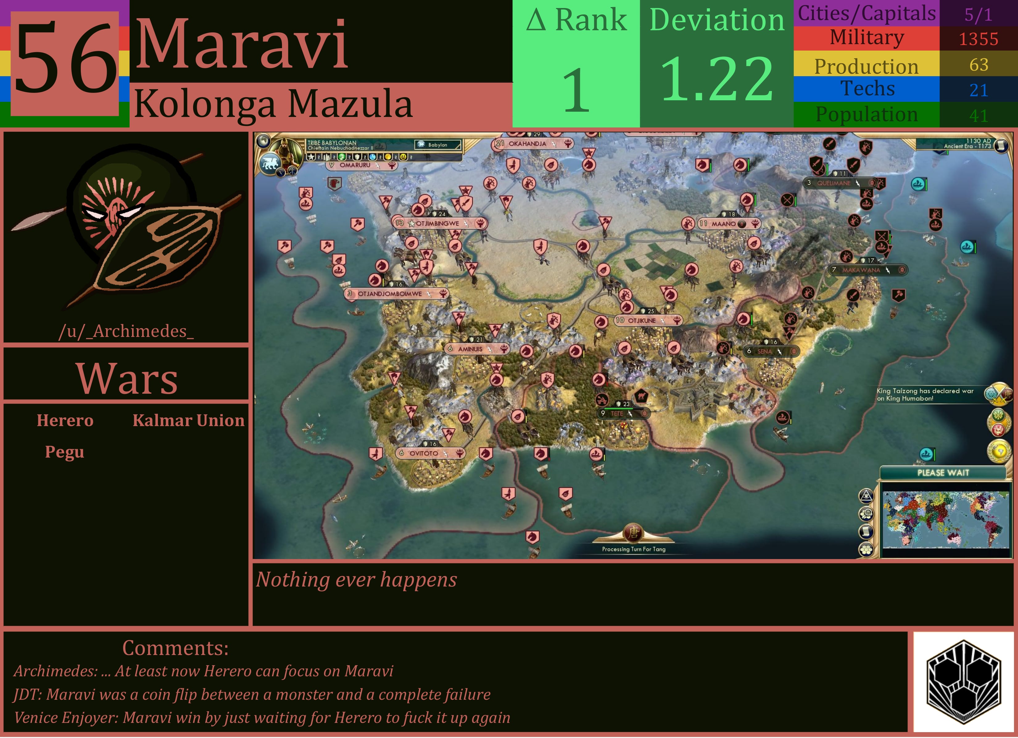 CBR In-Game Screenshot of Maravi