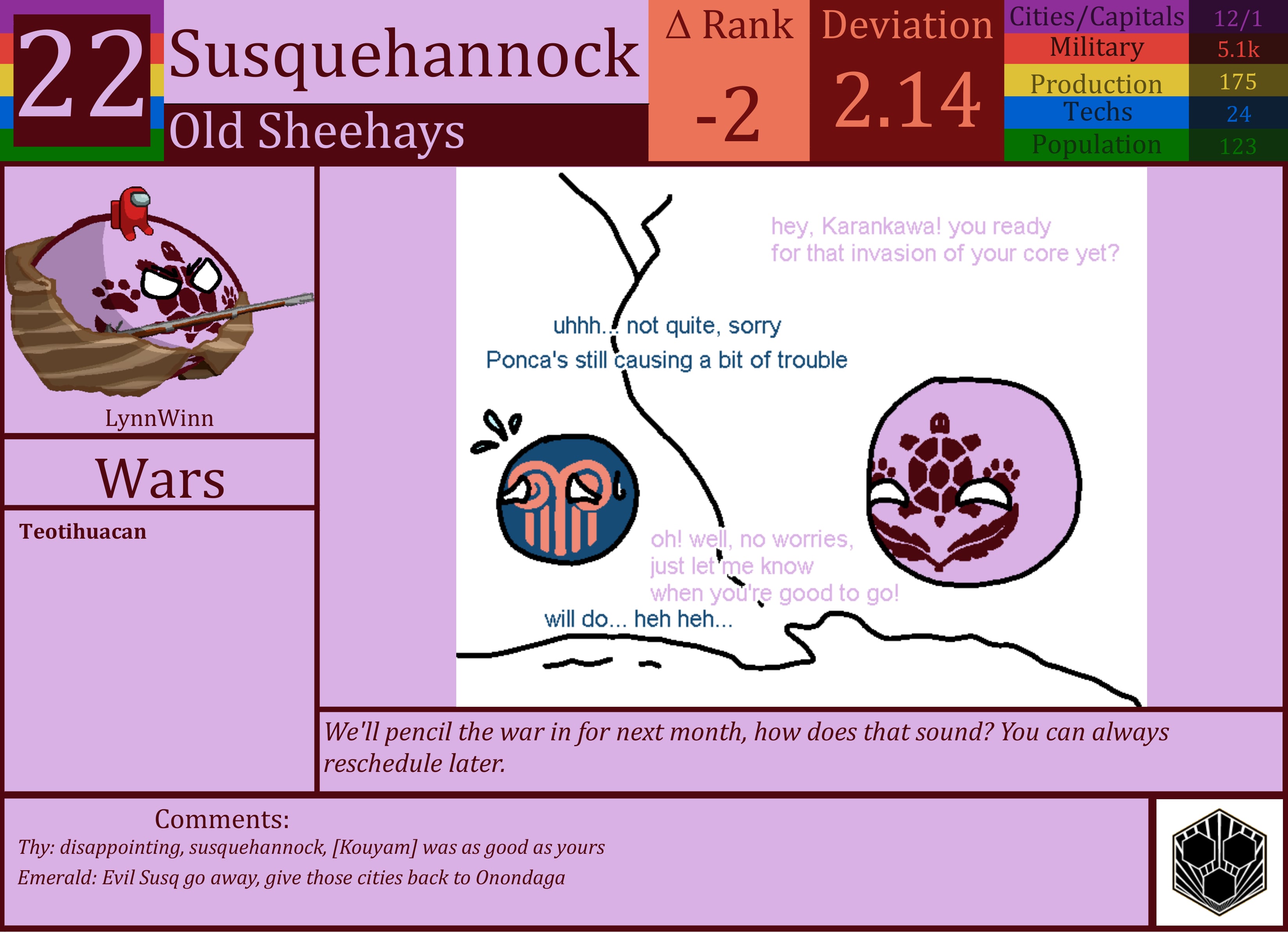 CBR In-Game Screenshot of Susquehannock