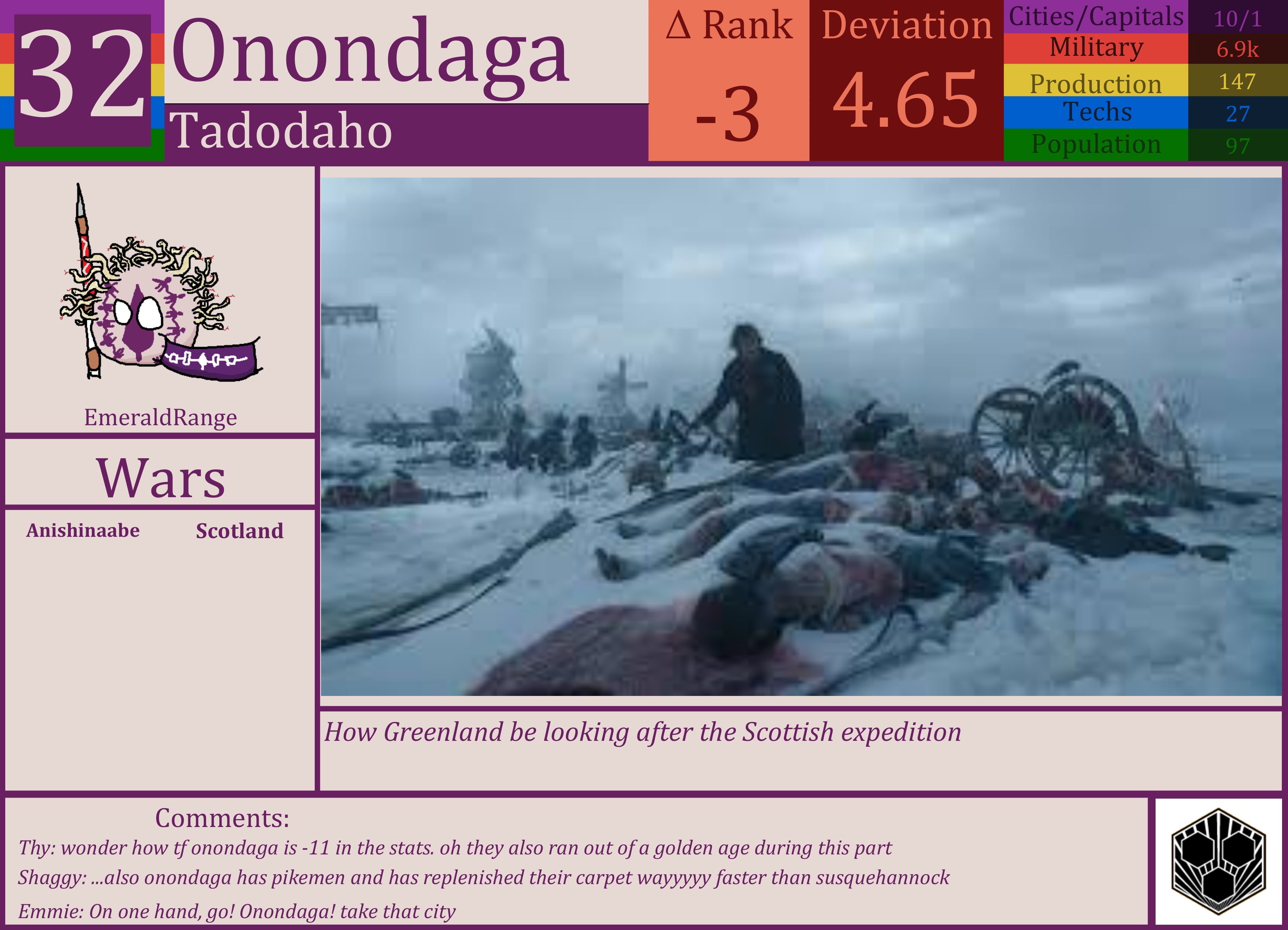 CBR In-Game Screenshot of Onondaga