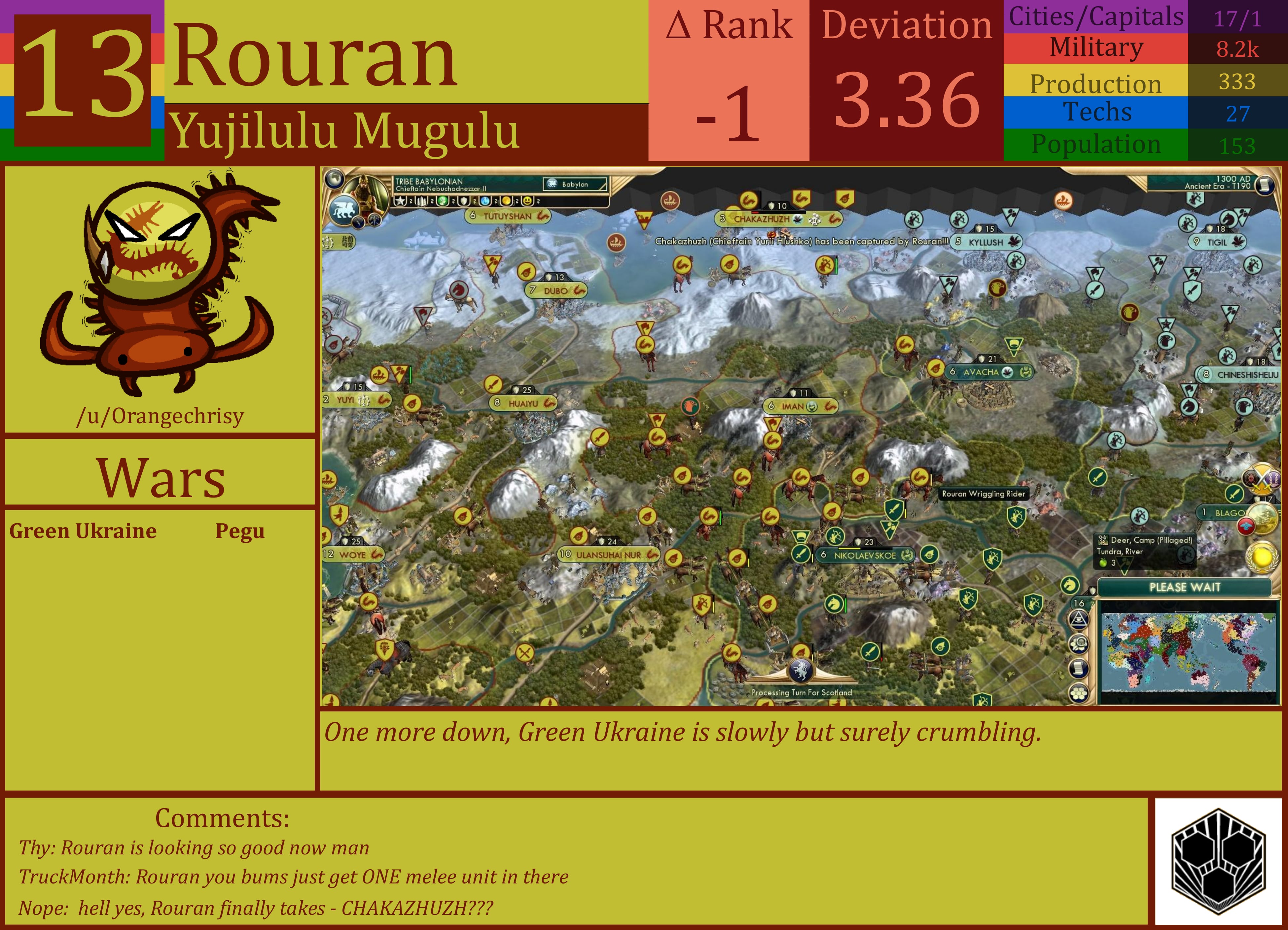 CBR In-Game Screenshot of Rouran