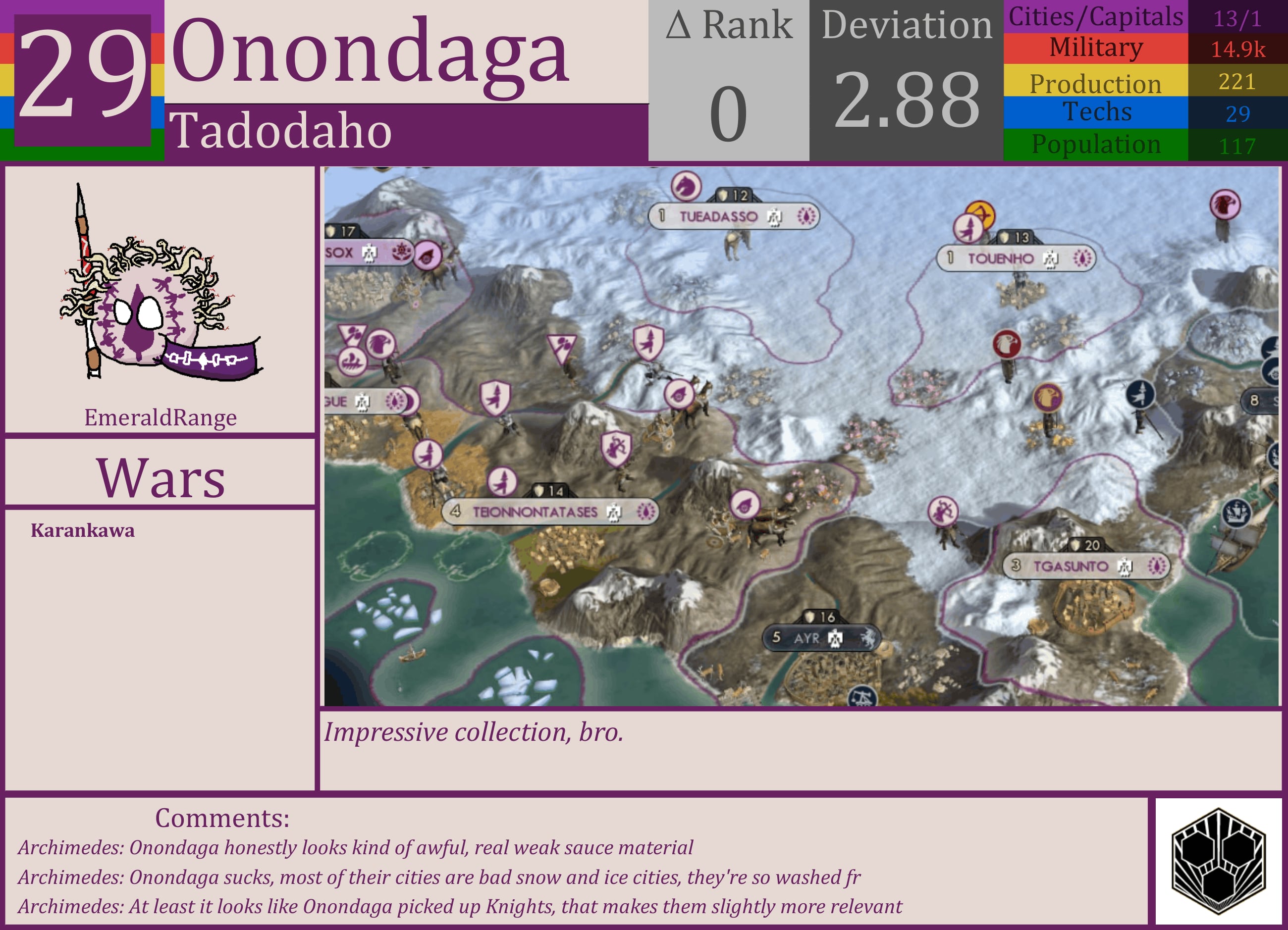 CBR In-Game Screenshot of Onondaga