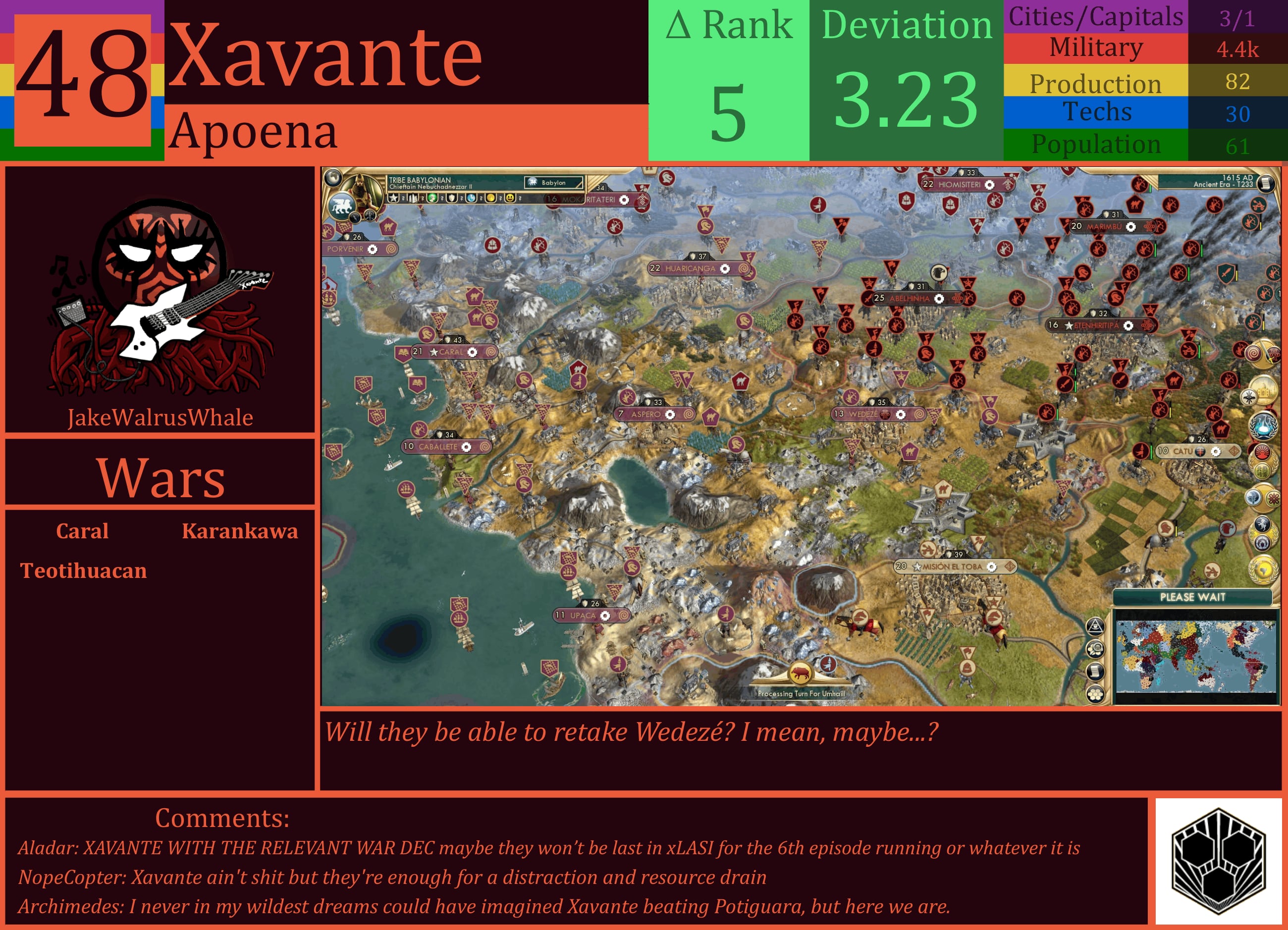 CBR In-Game Screenshot of Xavante
