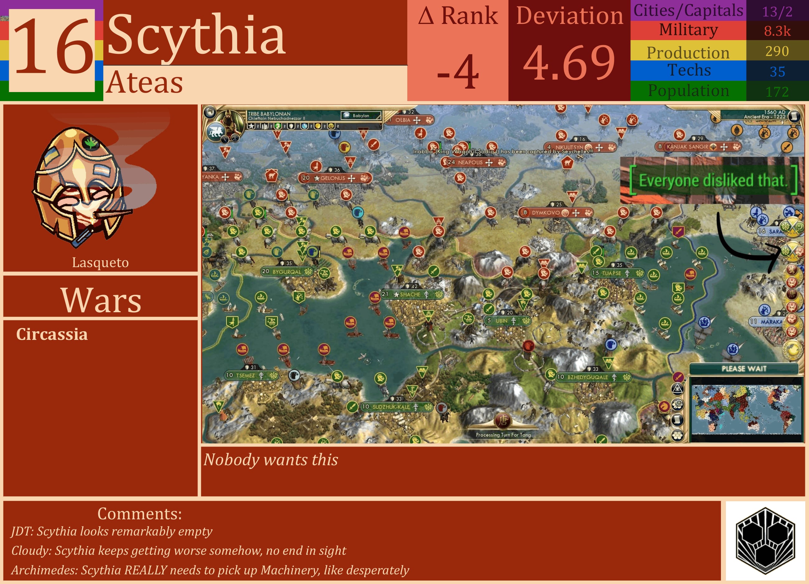 CBR In-Game Screenshot of Scythia