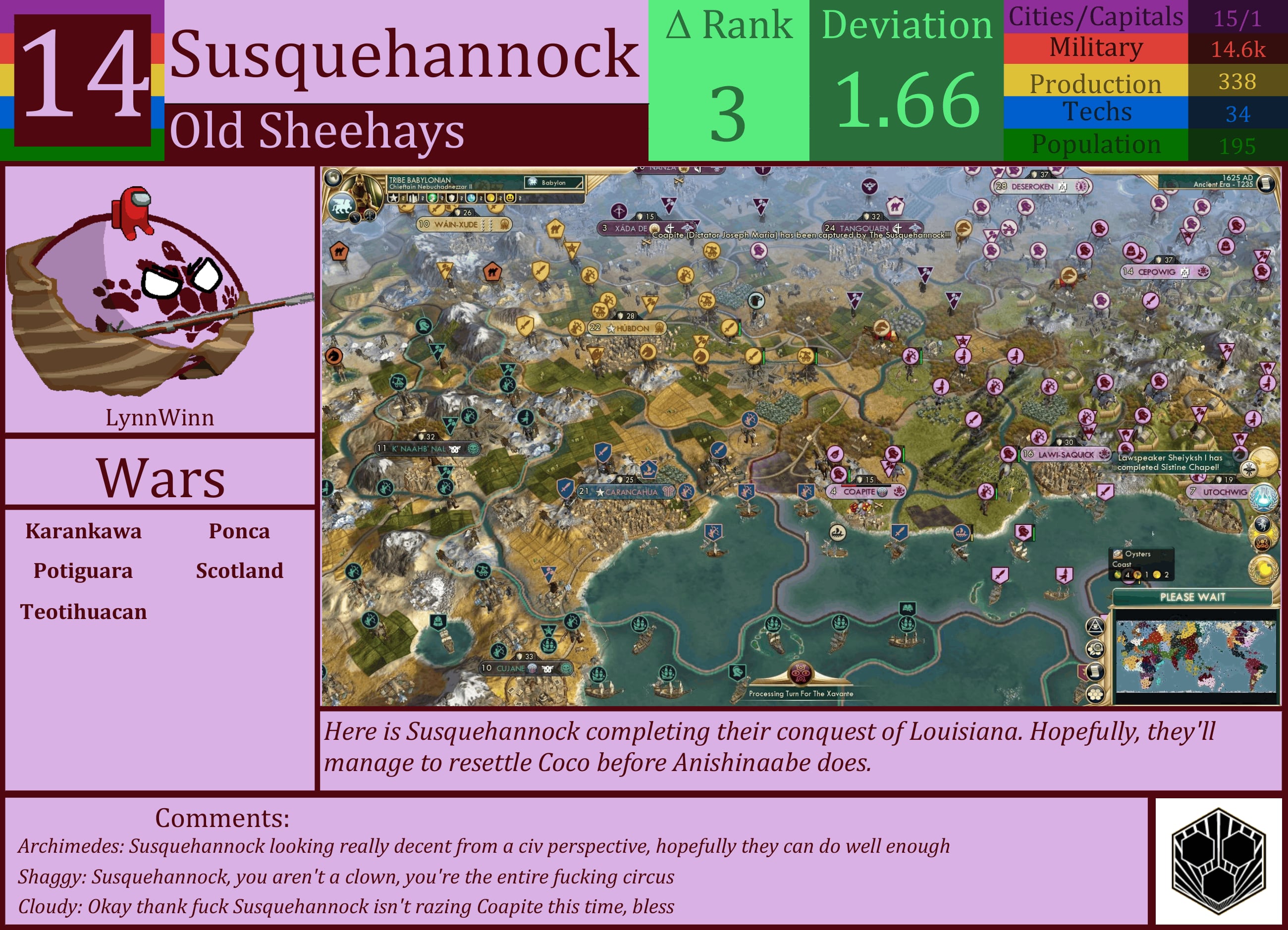 CBR In-Game Screenshot of Susquehannock