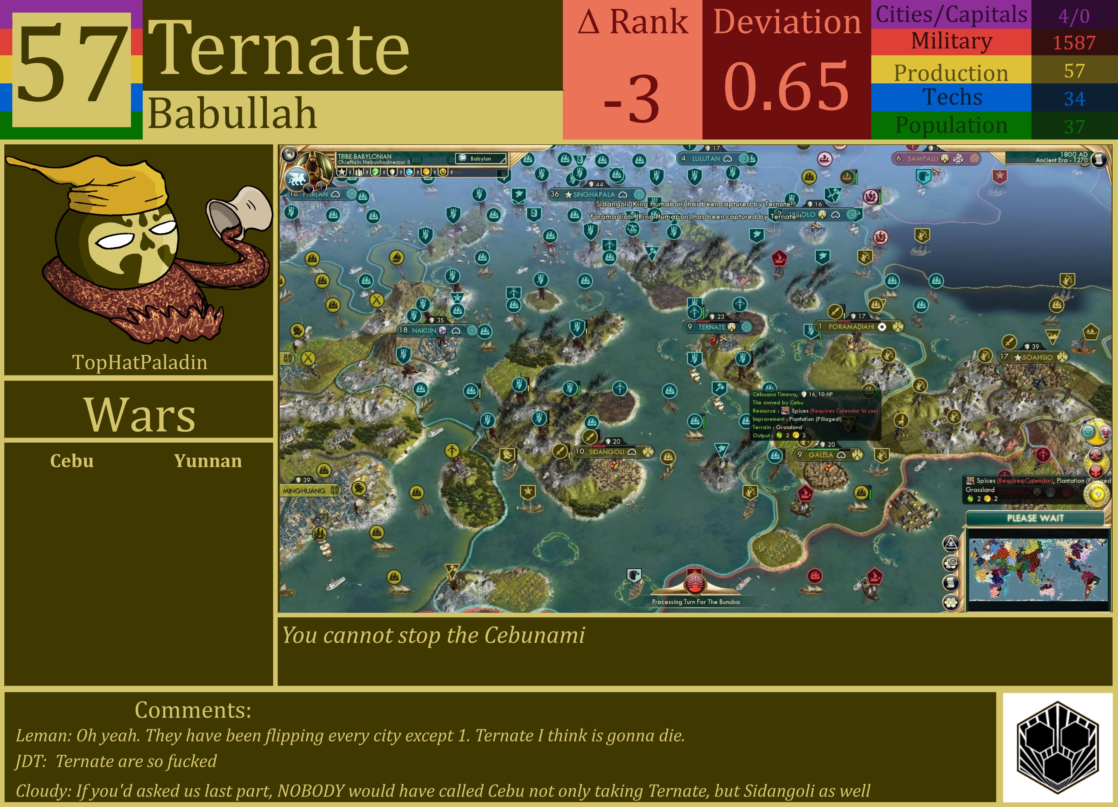 CBR In-Game Screenshot of Ternate