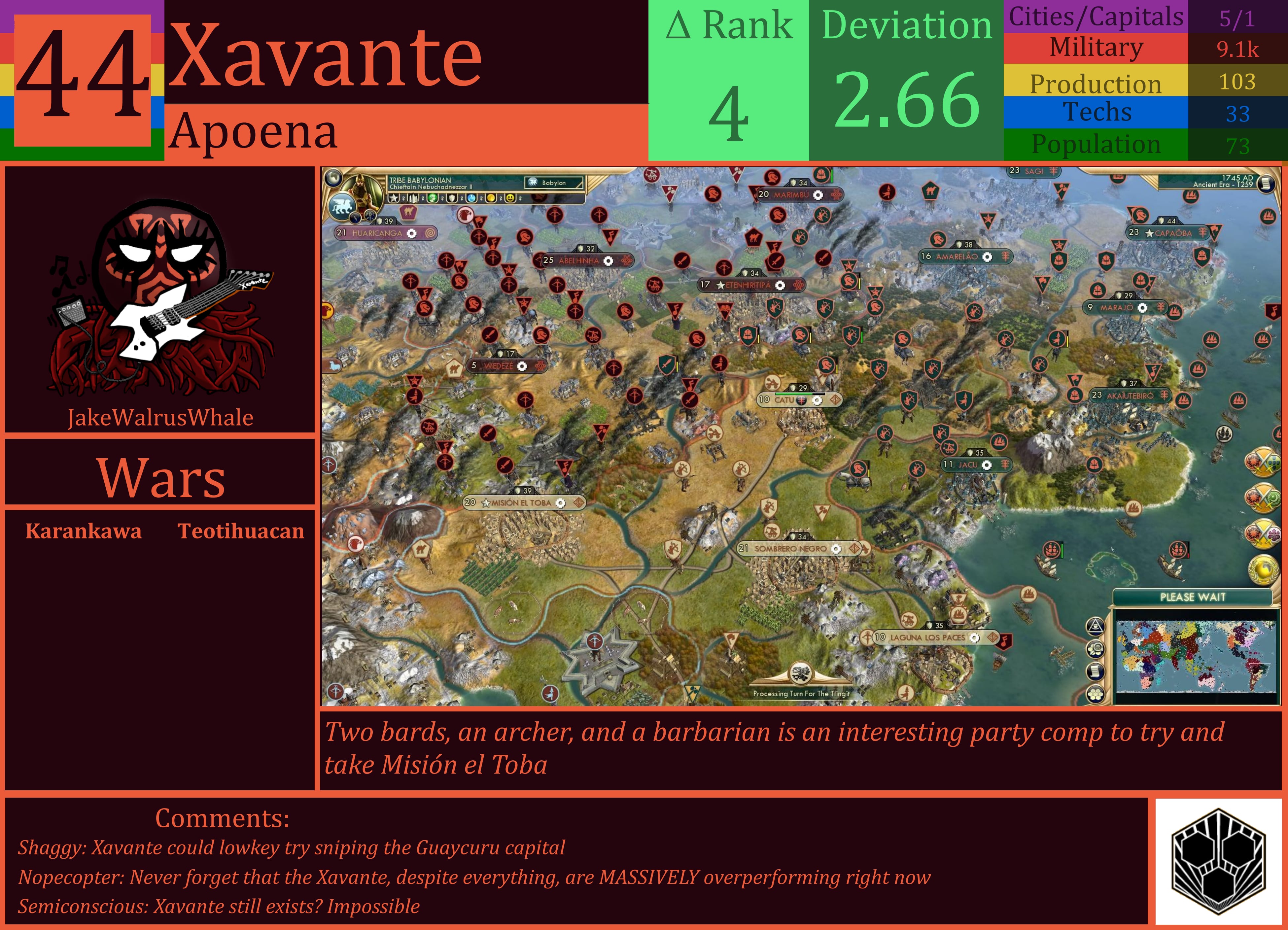 CBR In-Game Screenshot of Xavante
