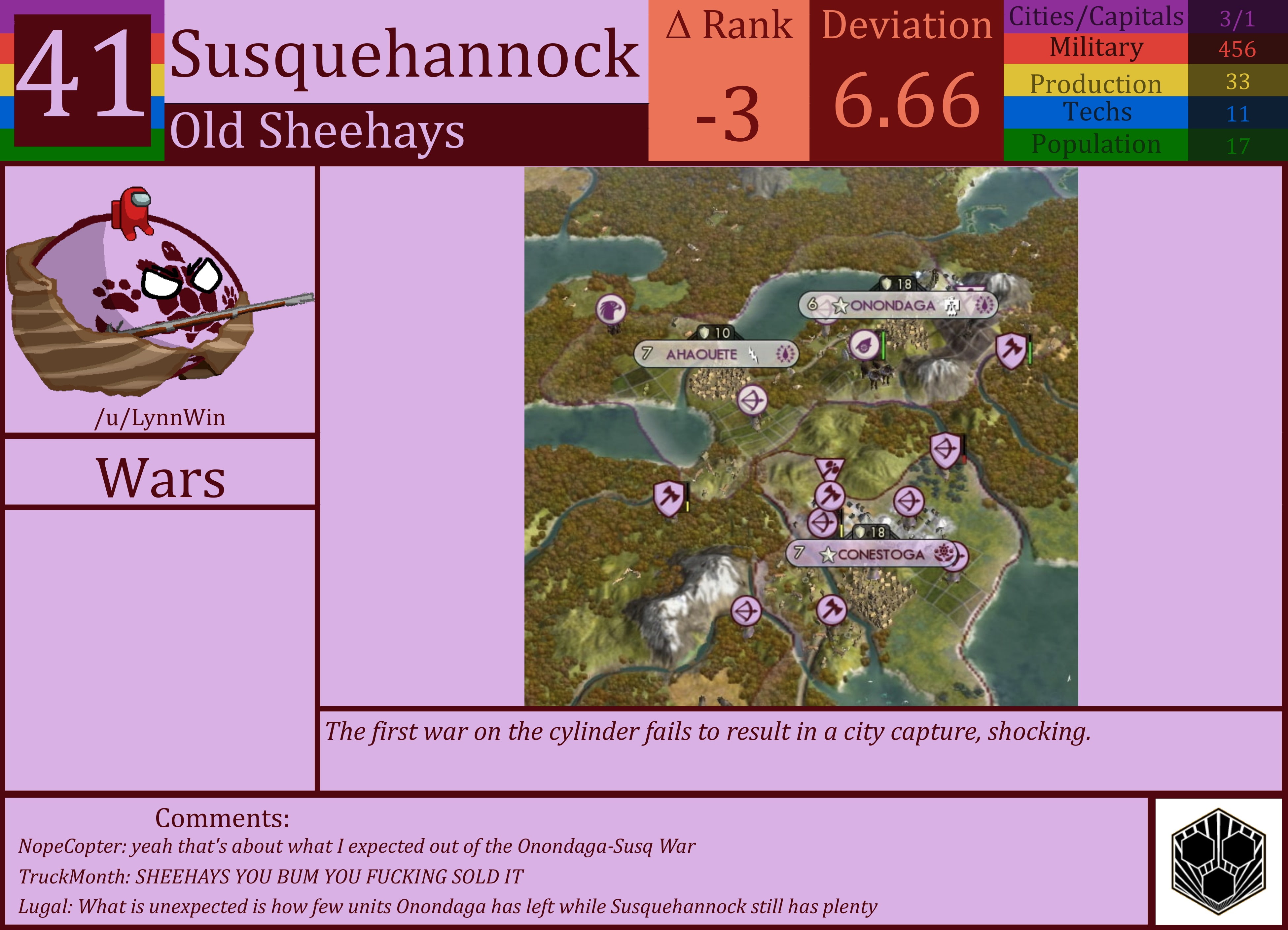 CBR In-Game Screenshot of Susquehannock