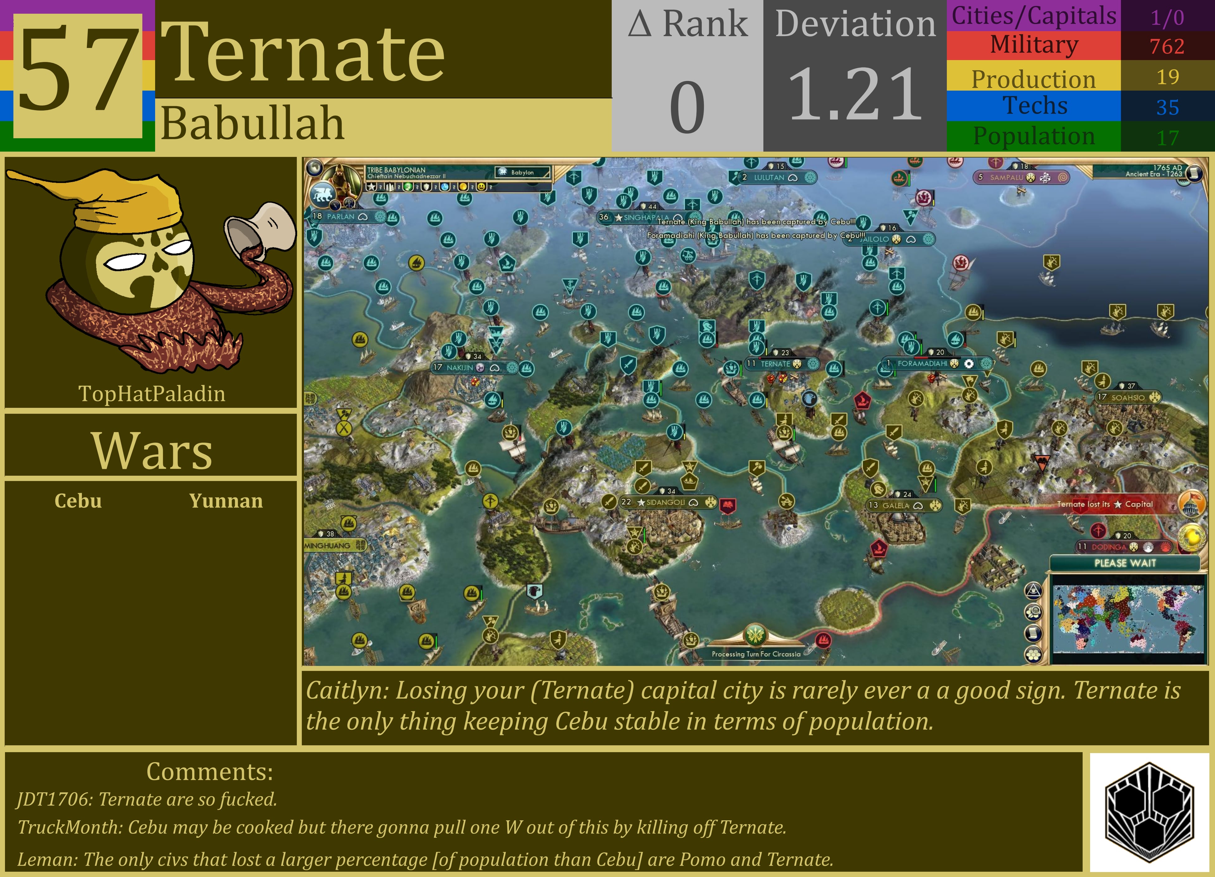CBR In-Game Screenshot of Ternate