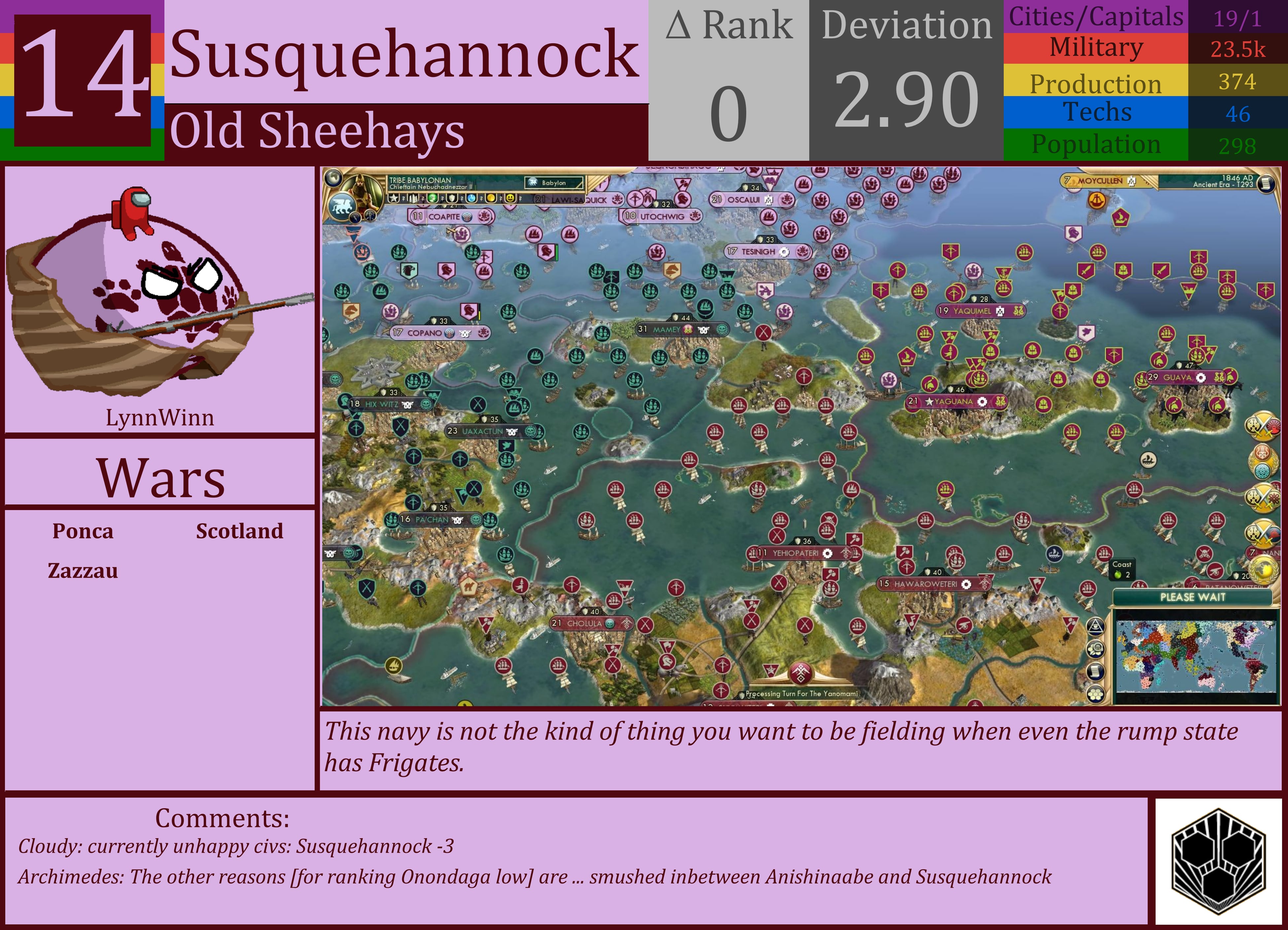 CBR In-Game Screenshot of Susquehannock