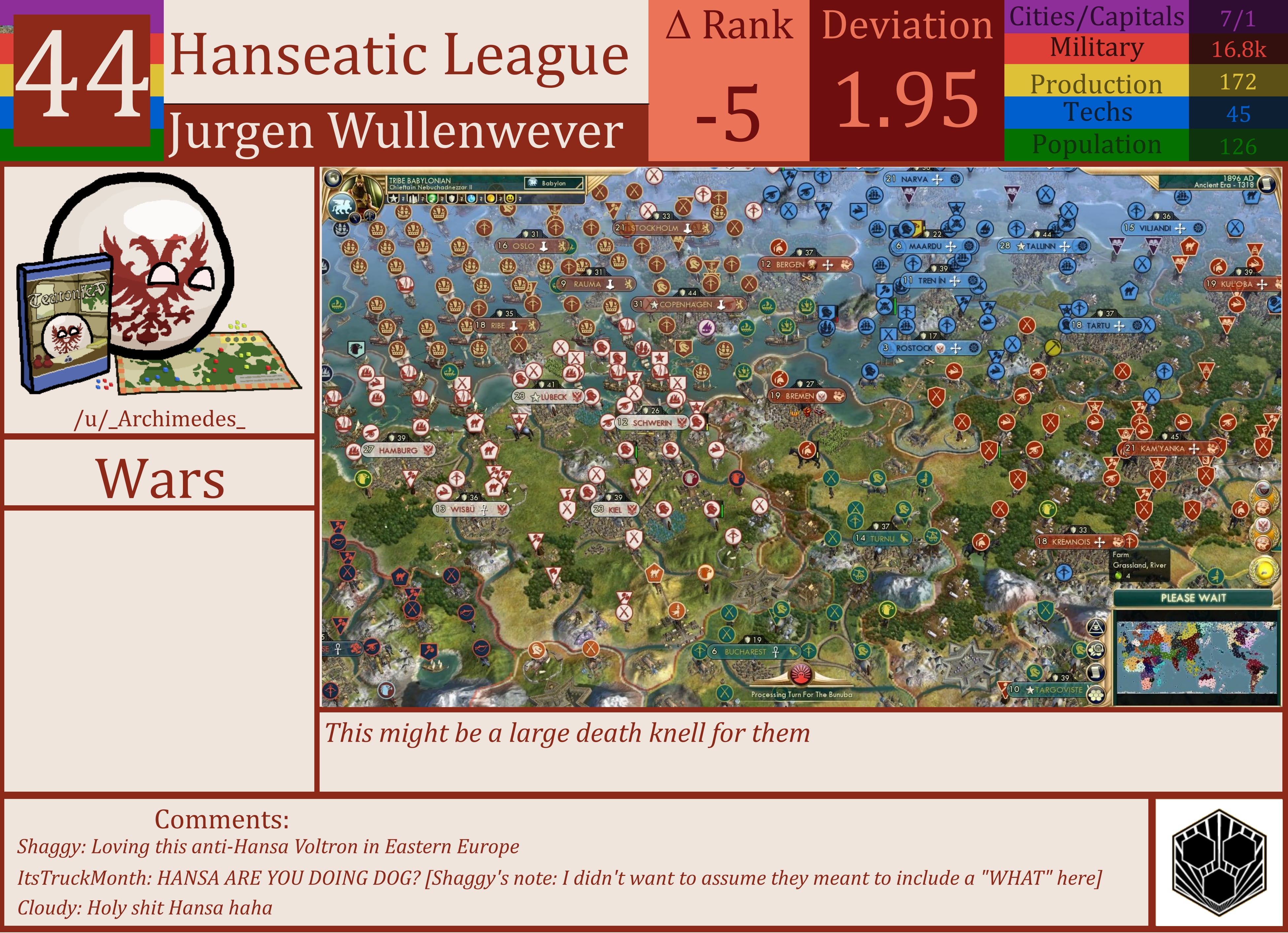 CBR In-Game Screenshot of Hanseatic League