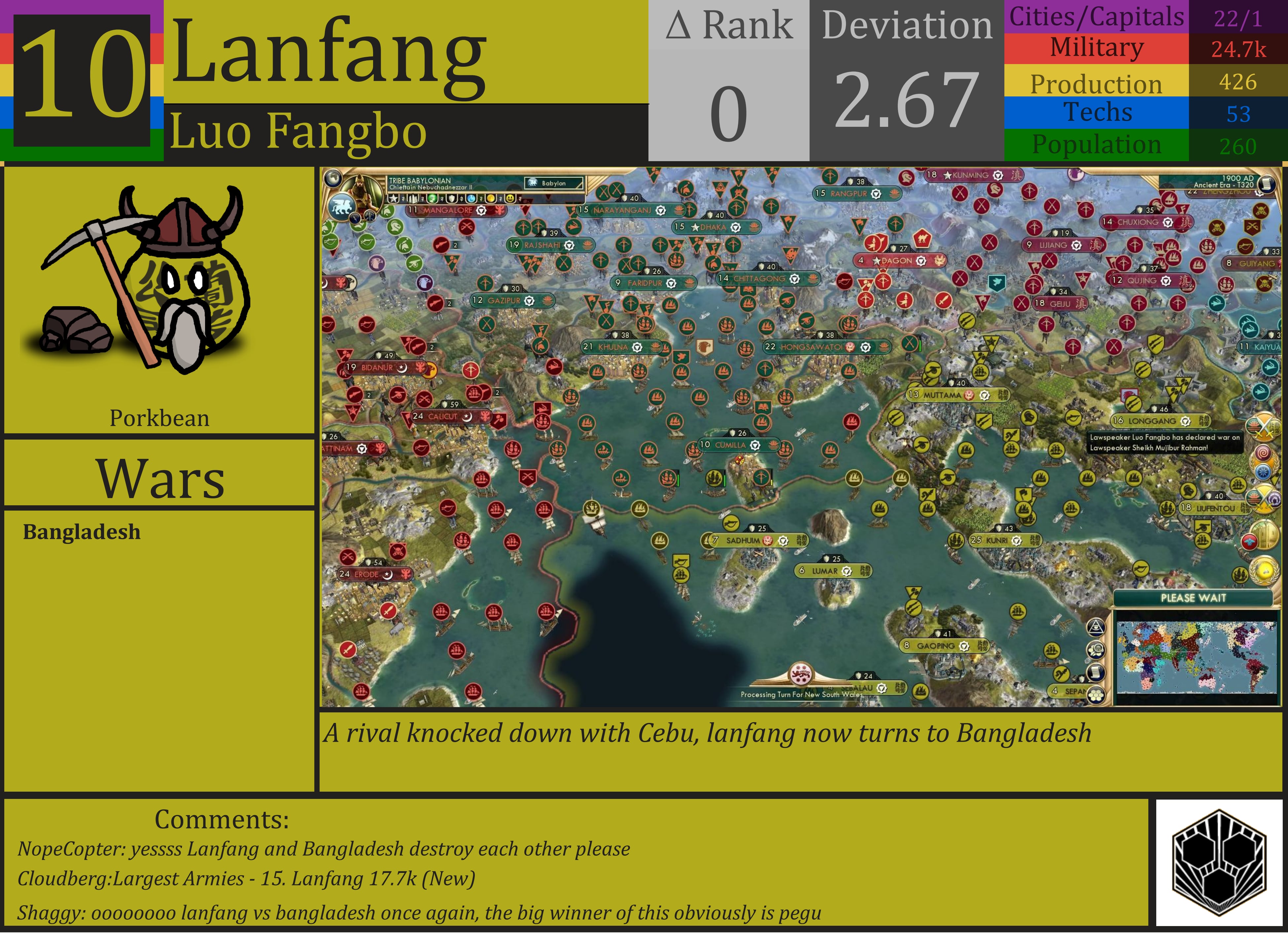 CBR In-Game Screenshot of Lanfang