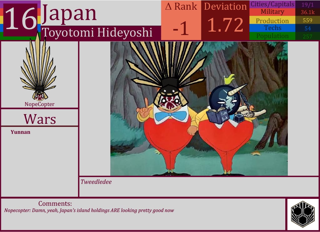 CBR In-Game Screenshot of Japan