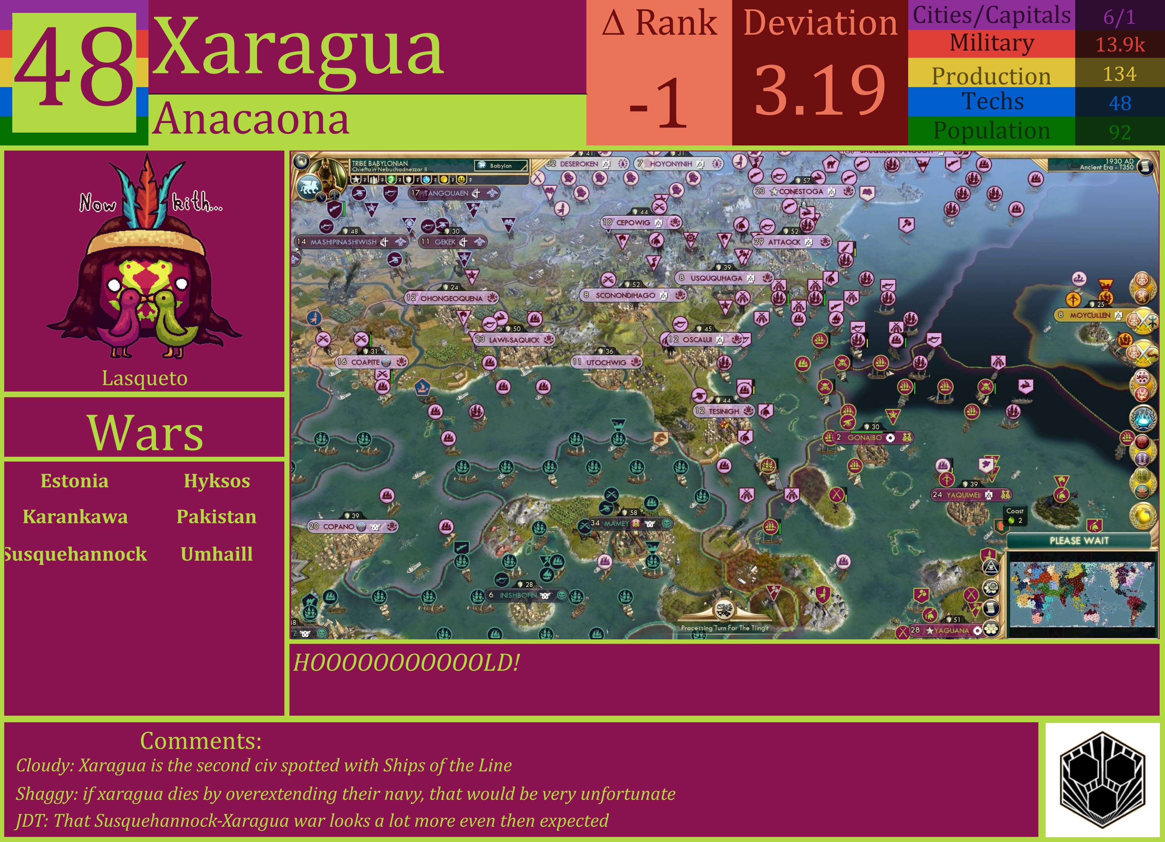 CBR In-Game Screenshot of Xaragua