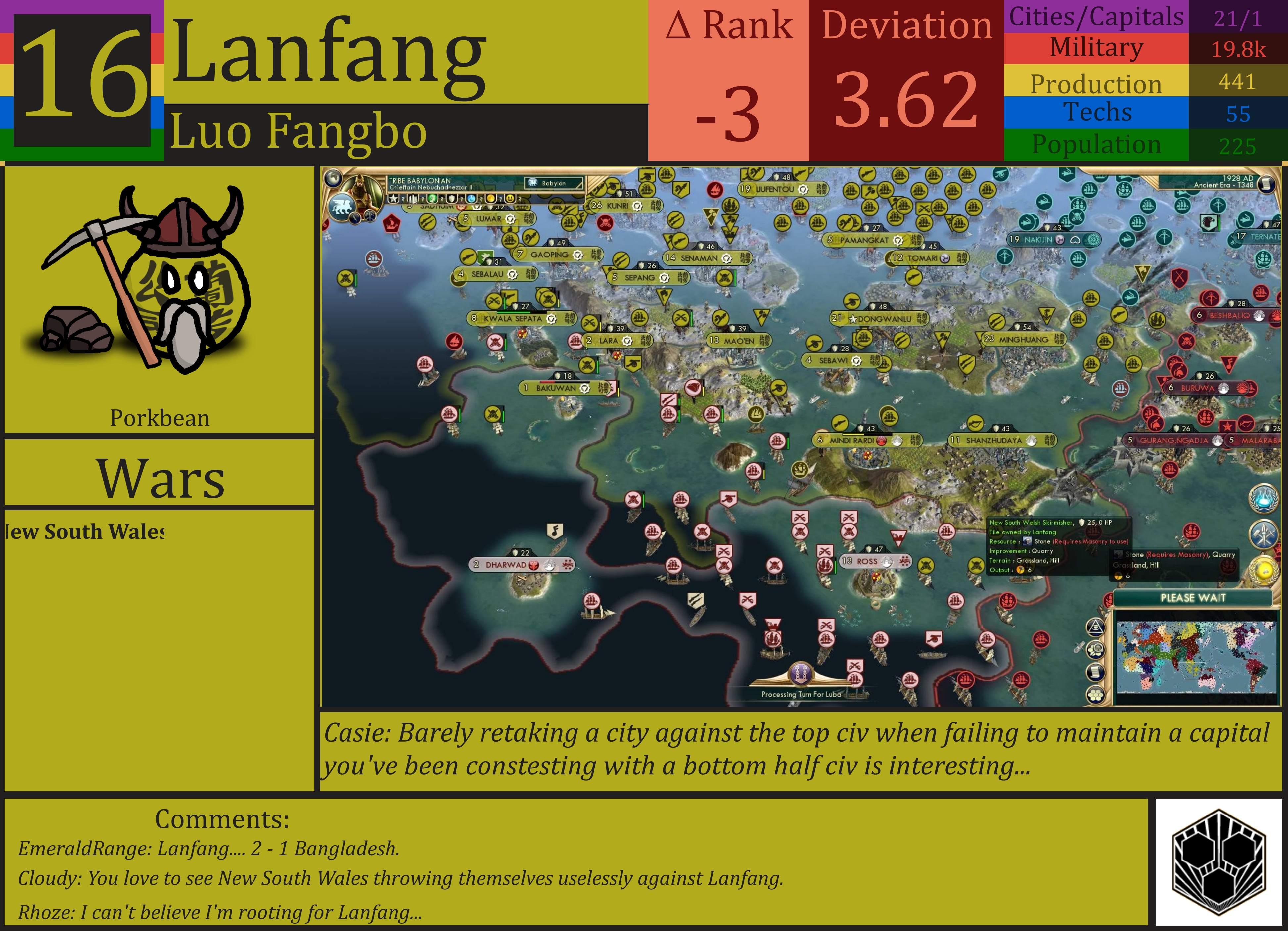 CBR In-Game Screenshot of Lanfang