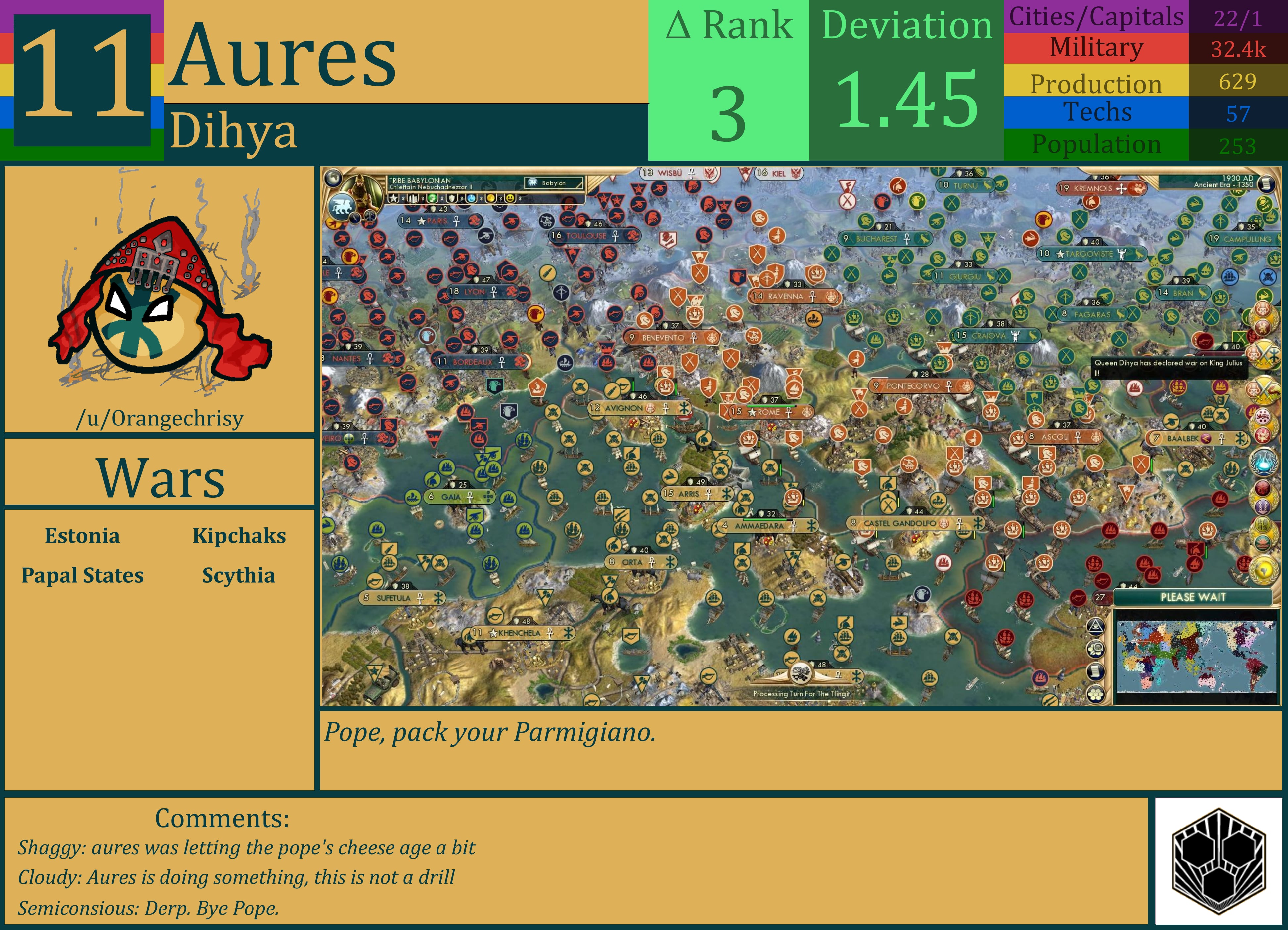 CBR In-Game Screenshot of Aures