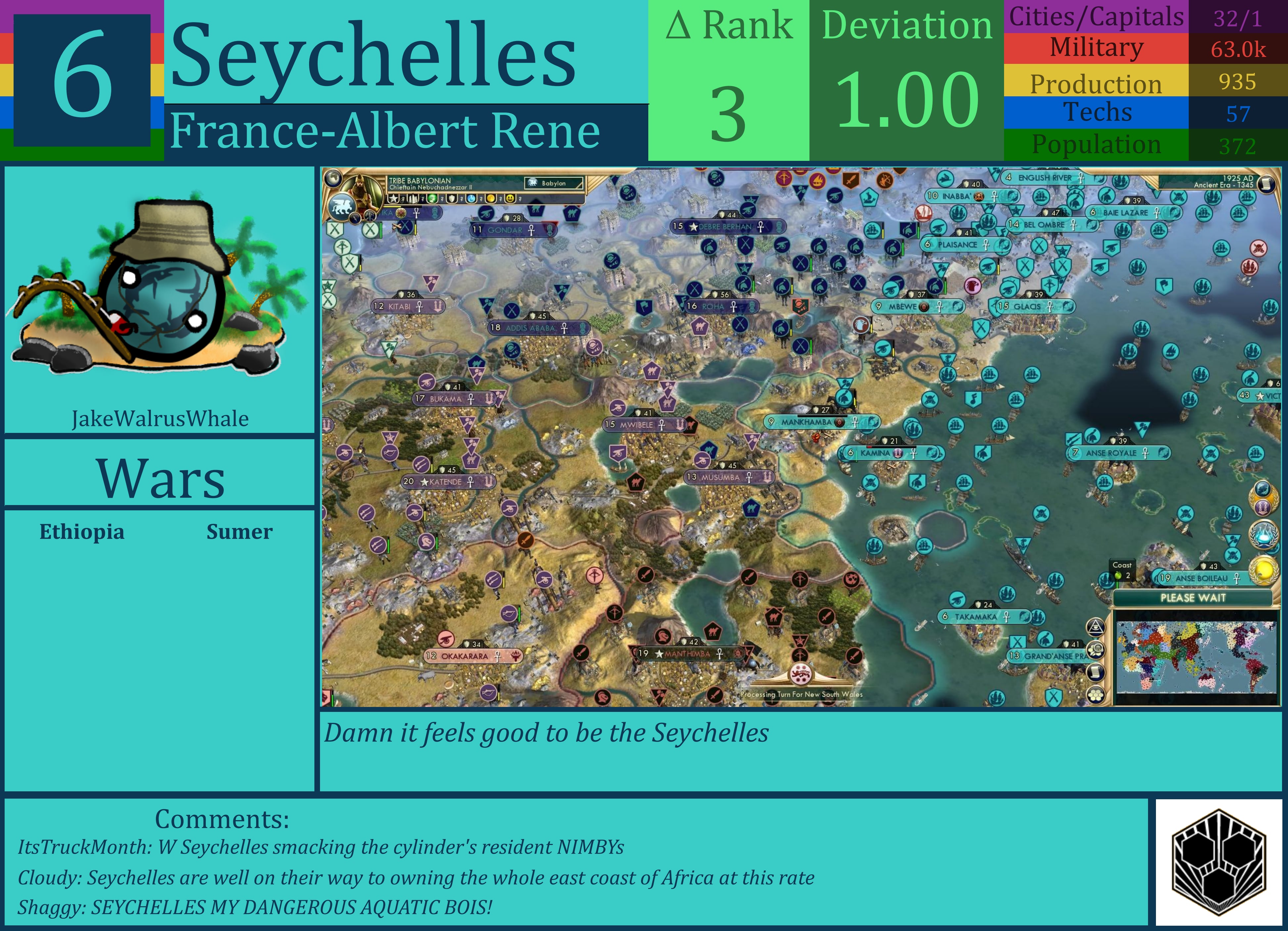 CBR In-Game Screenshot of Seychelles
