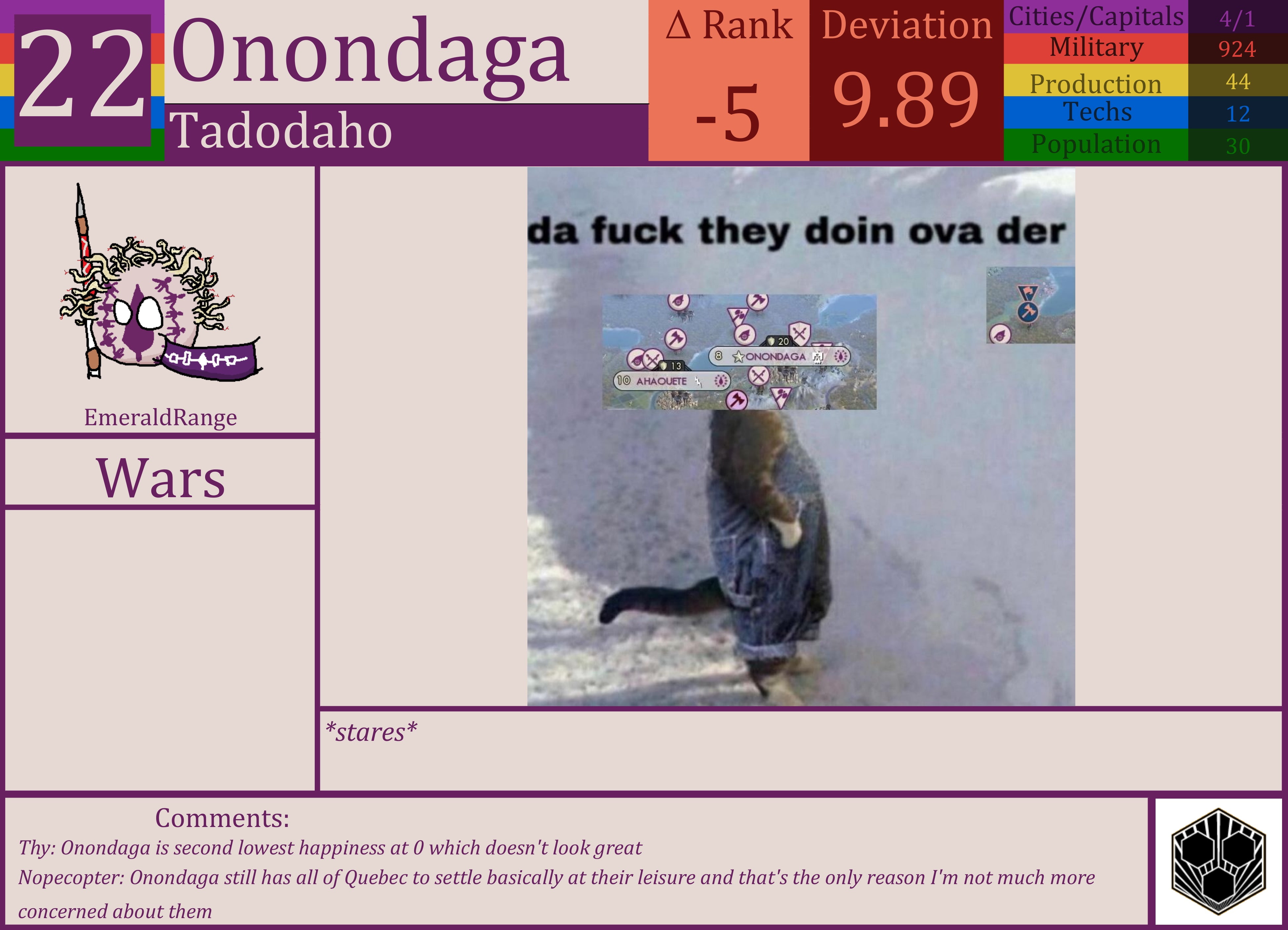 CBR In-Game Screenshot of Onondaga
