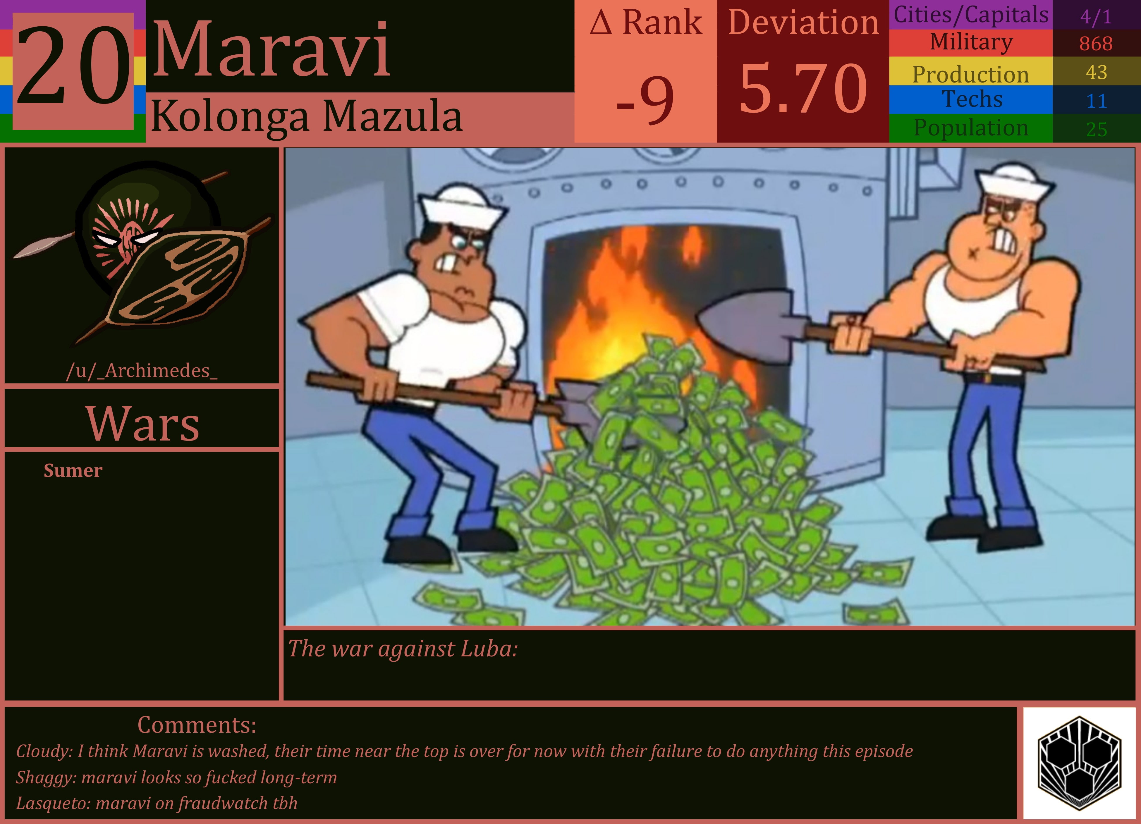 CBR In-Game Screenshot of Maravi