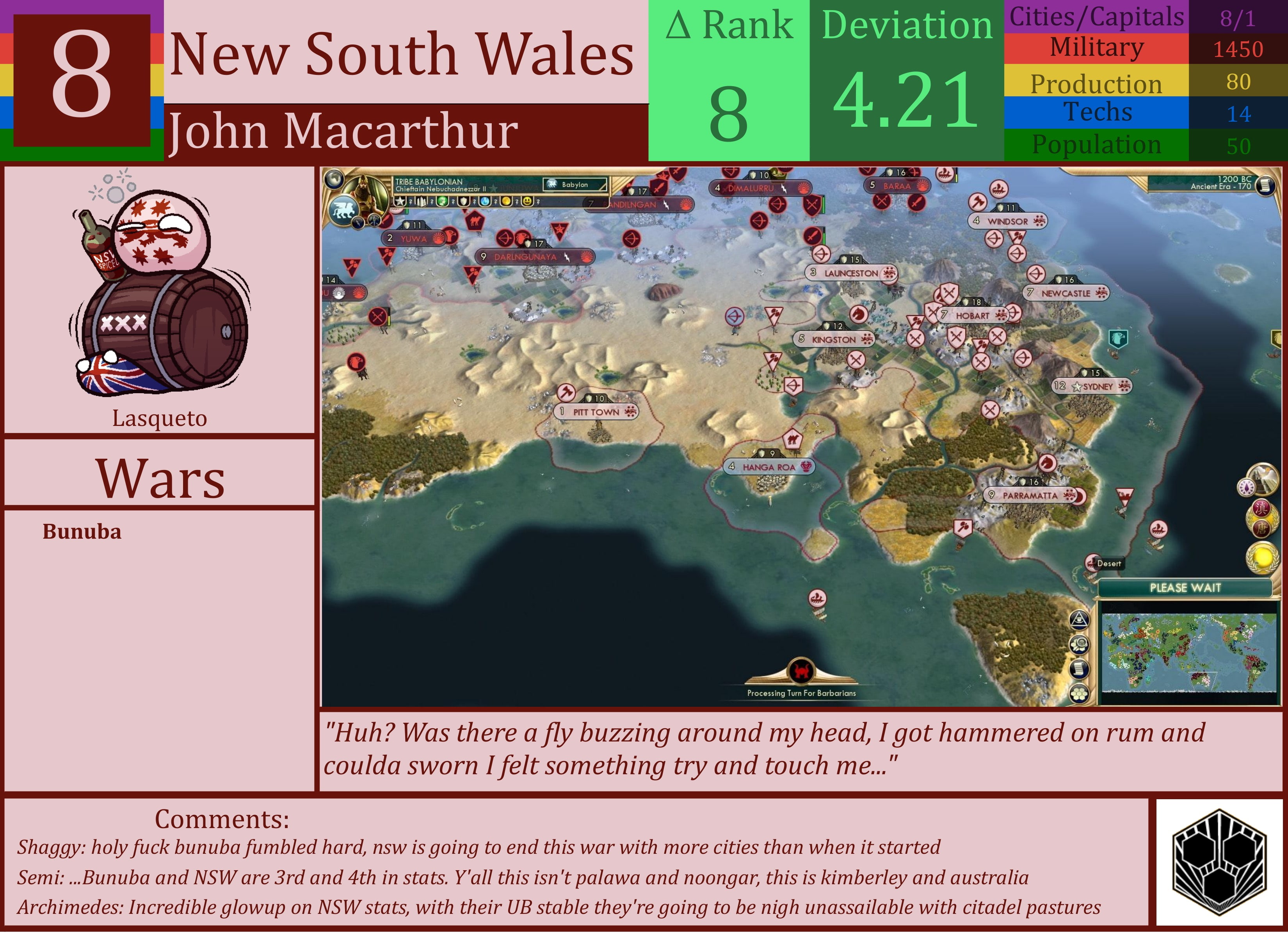 CBR In-Game Screenshot of New South Wales