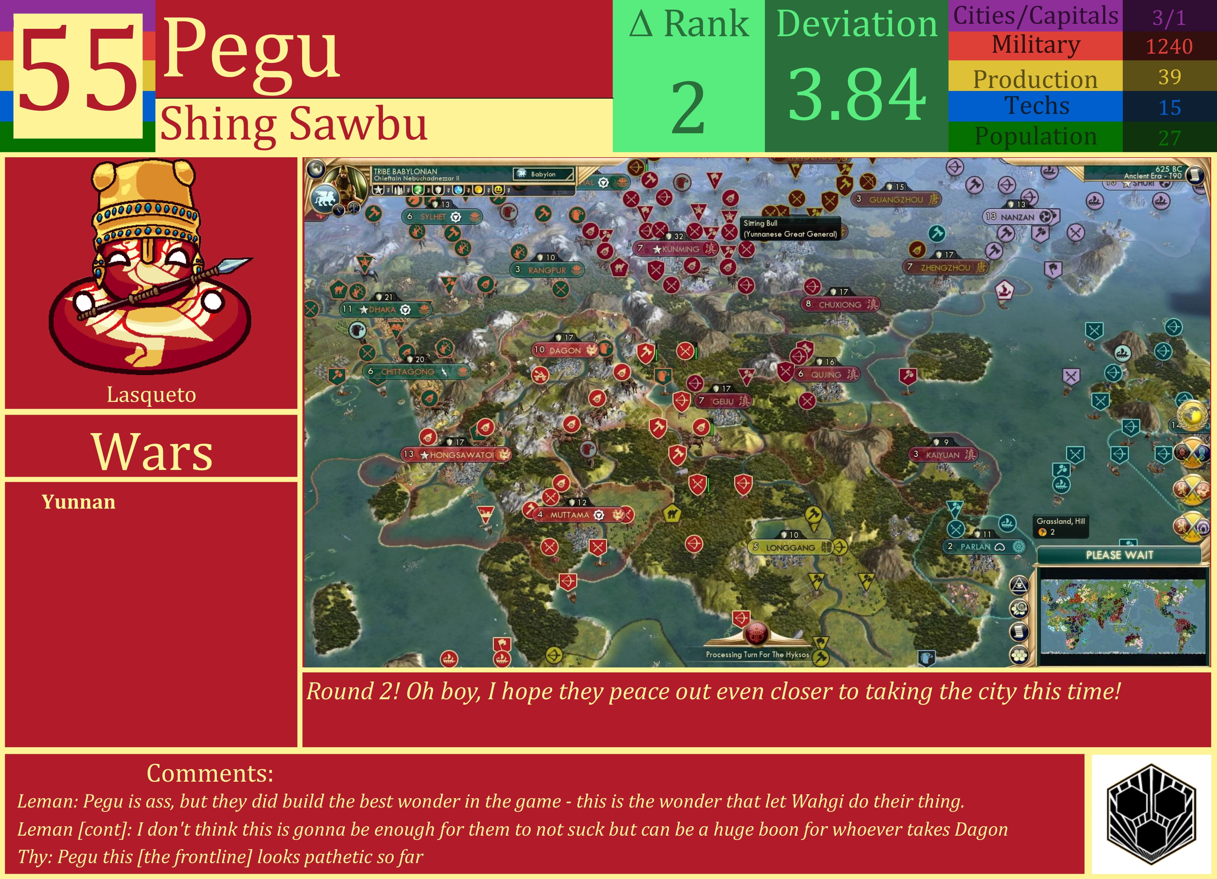 CBR In-Game Screenshot of Pegu