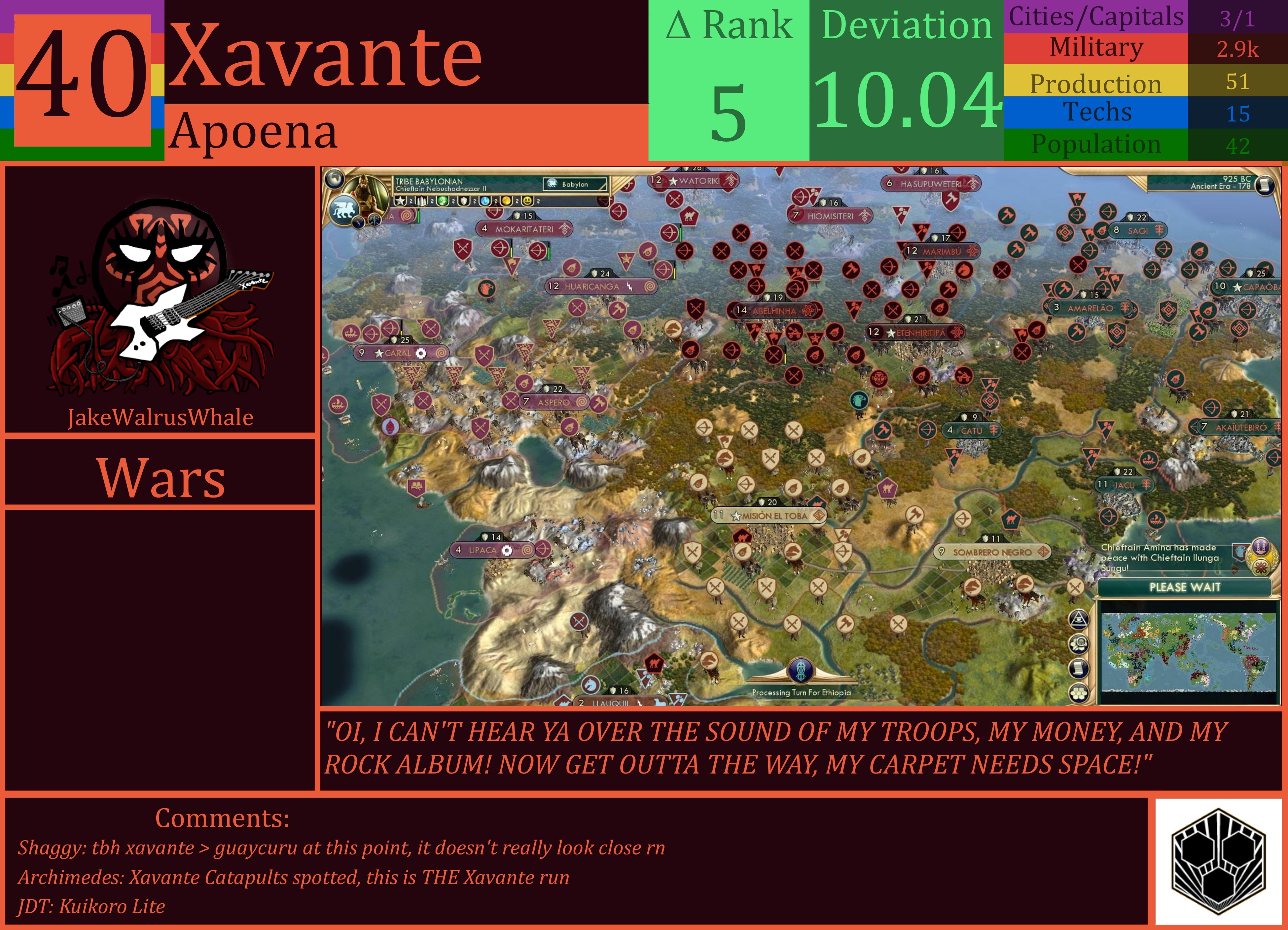 CBR In-Game Screenshot of Xavante