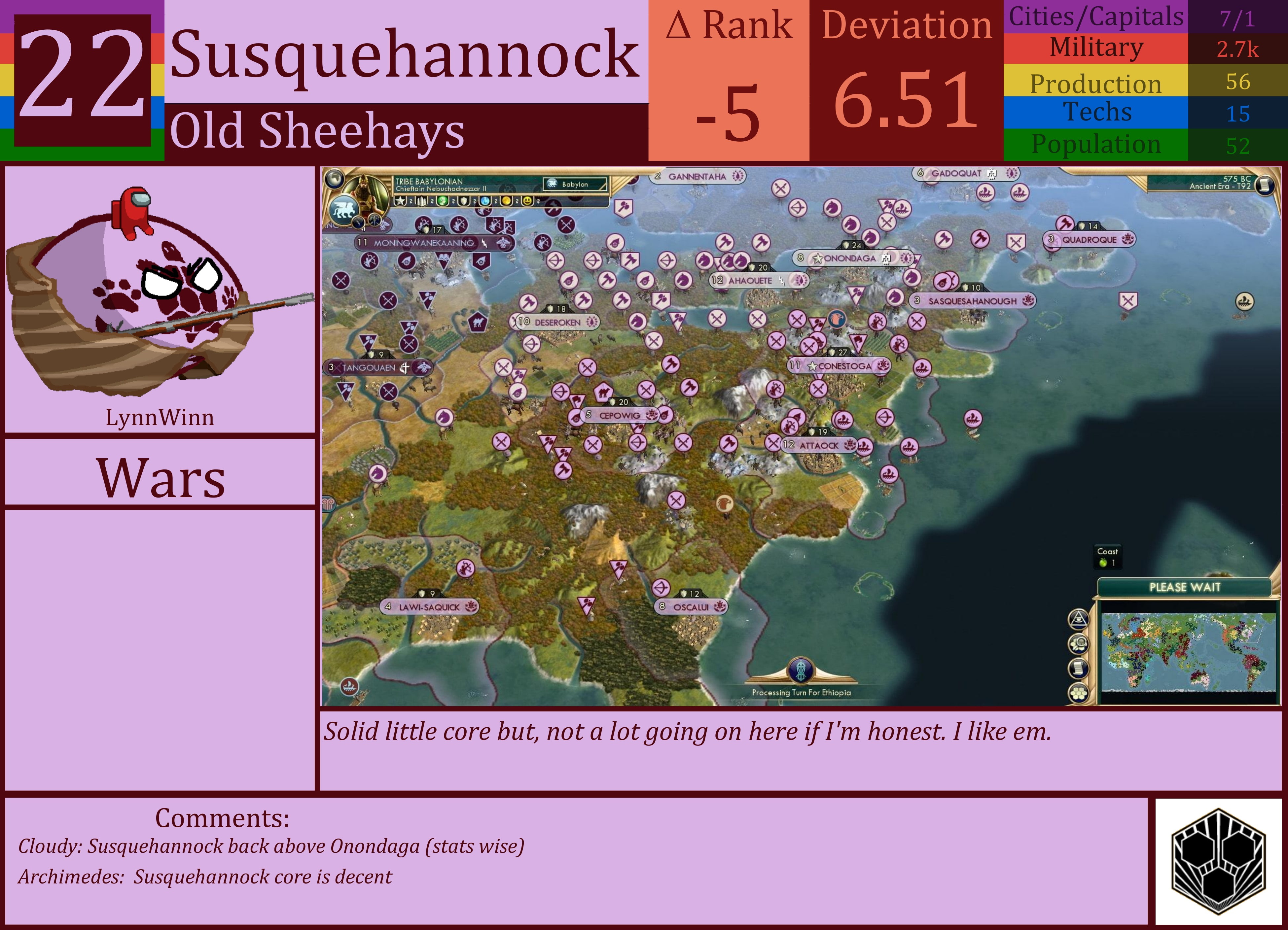 CBR In-Game Screenshot of Susquehannock