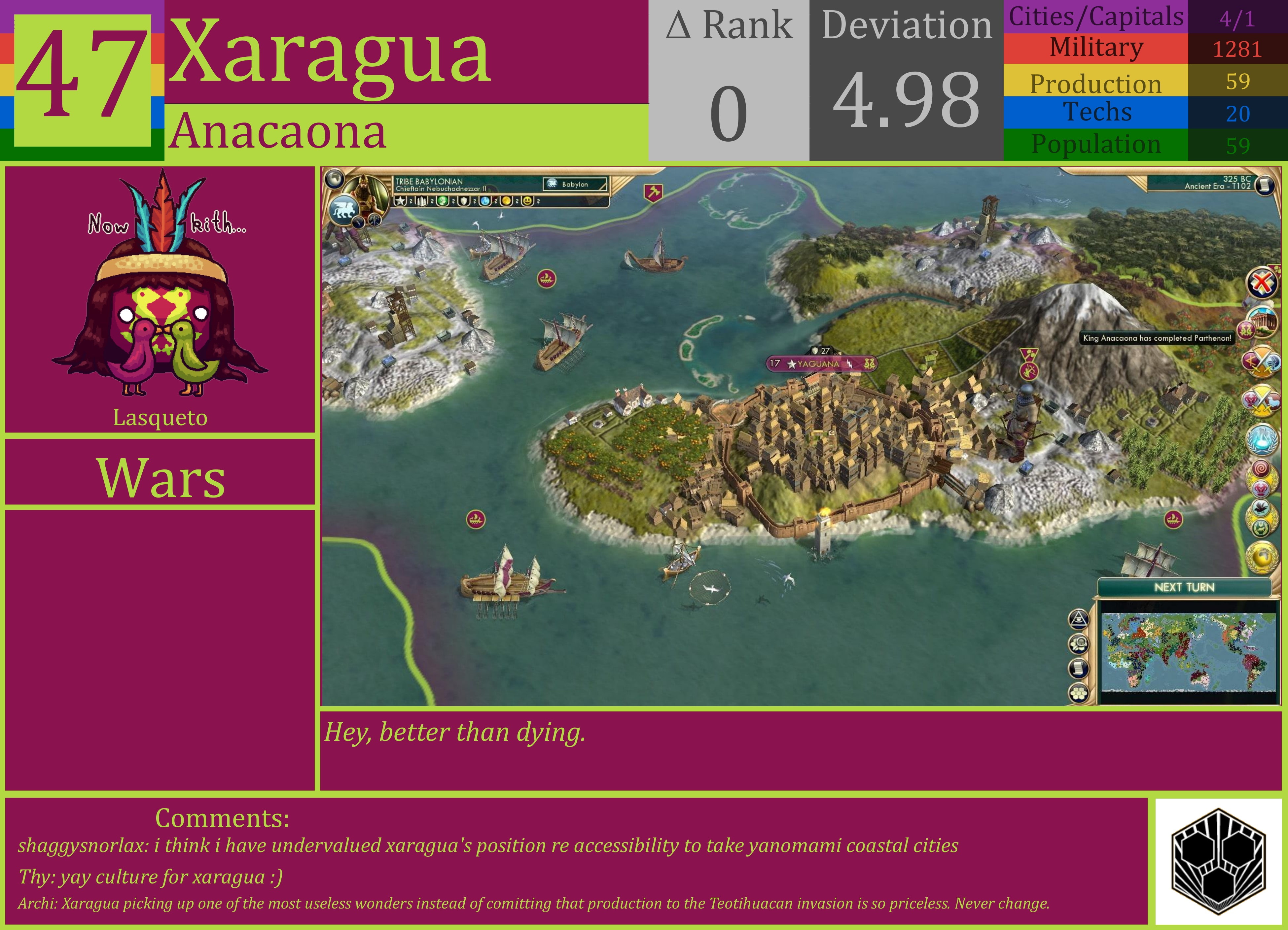 CBR In-Game Screenshot of Xaragua