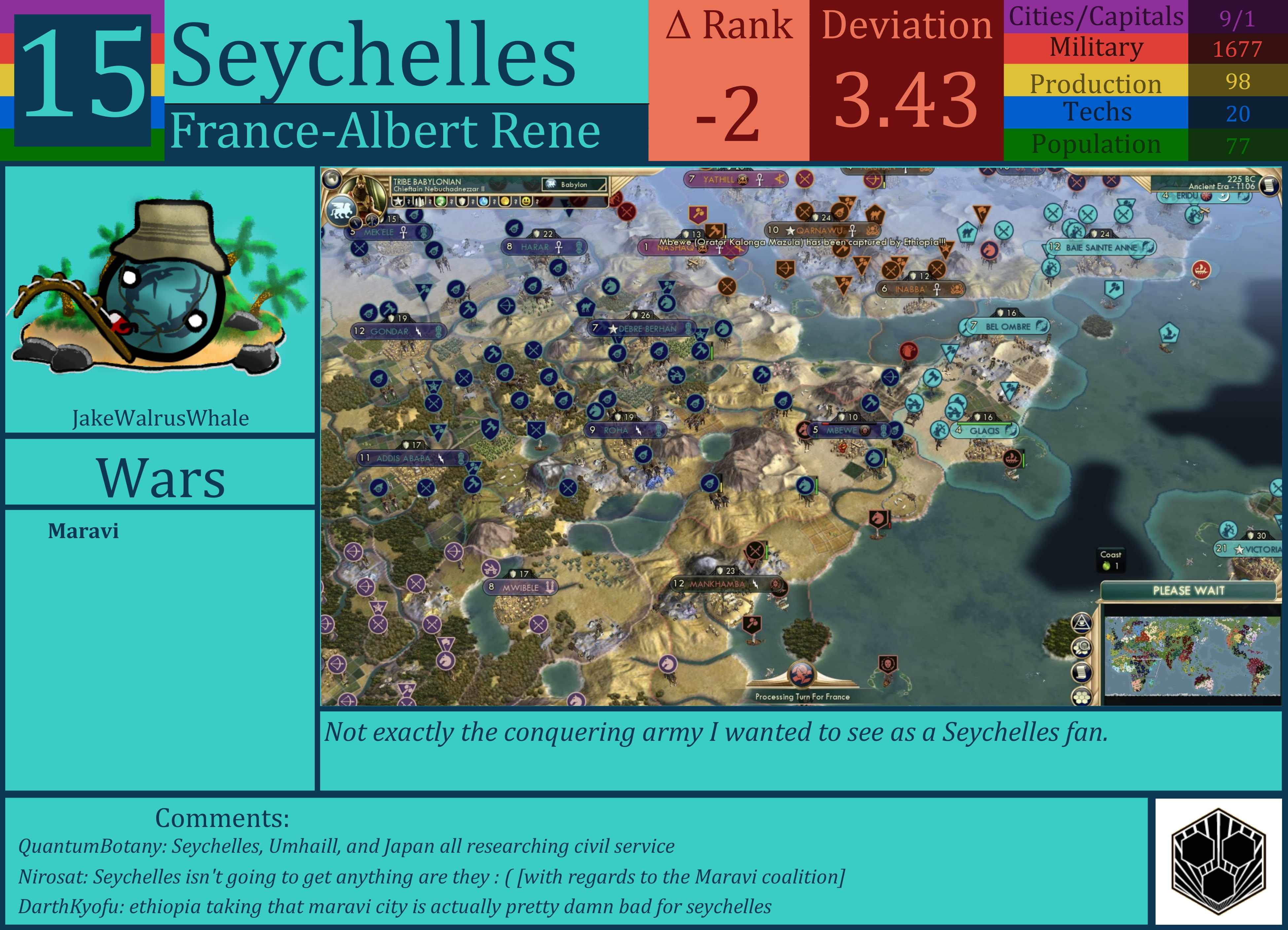 CBR In-Game Screenshot of Seychelles