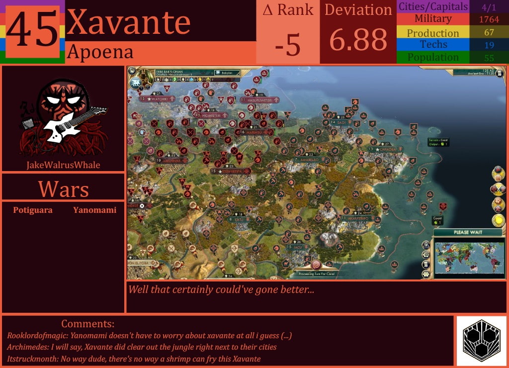 CBR In-Game Screenshot of Xavante