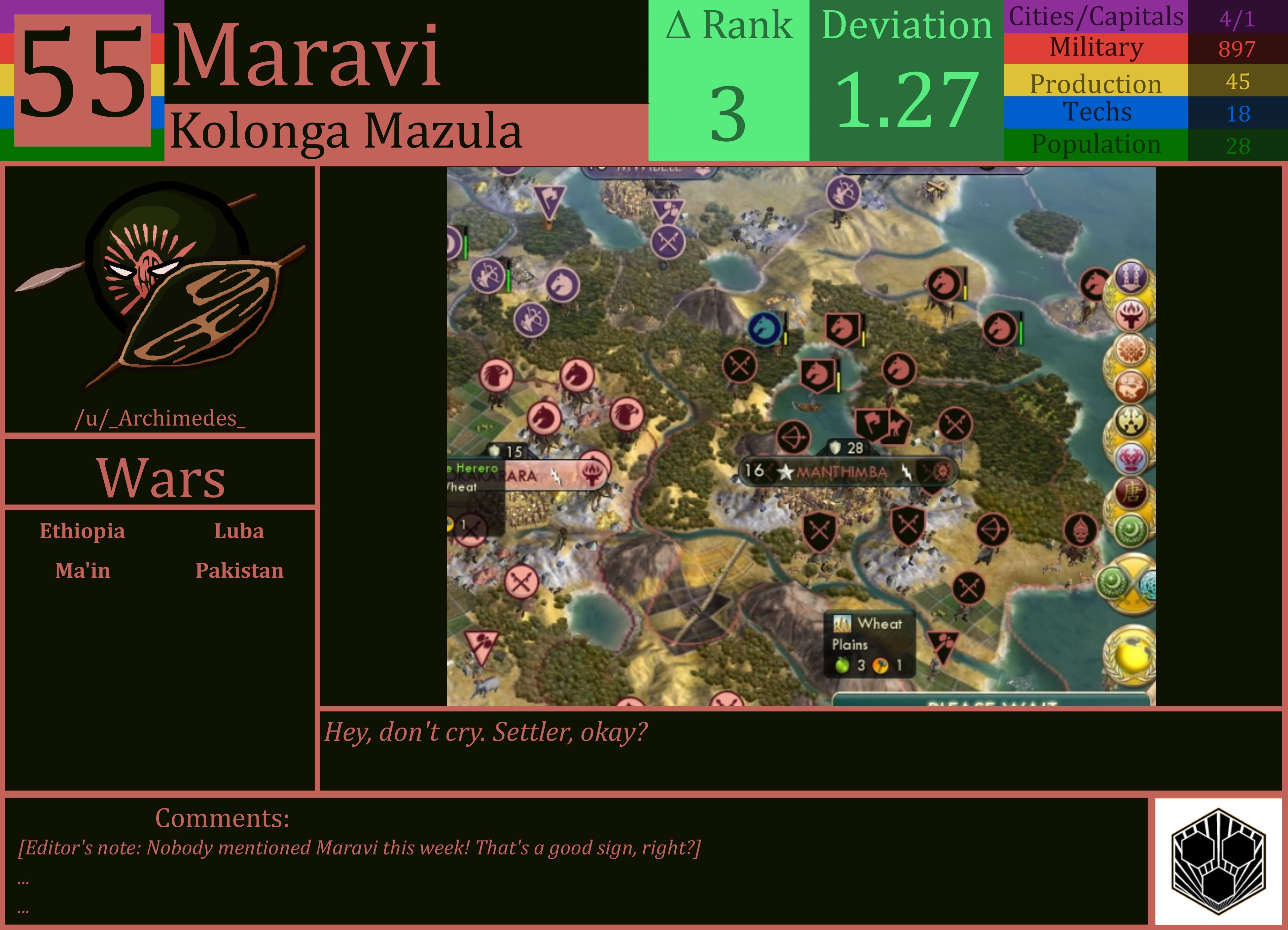 CBR In-Game Screenshot of Maravi