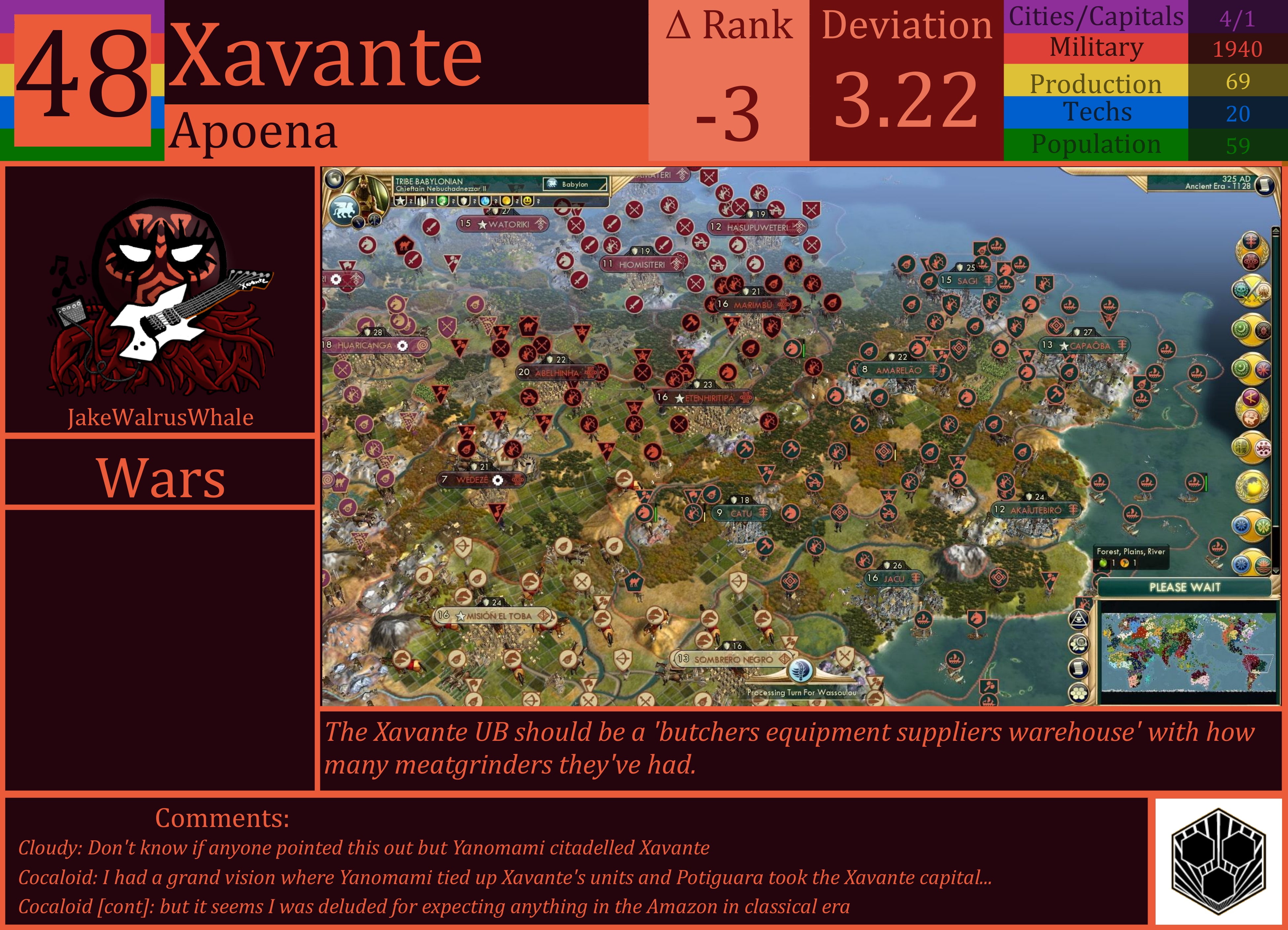 CBR In-Game Screenshot of Xavante