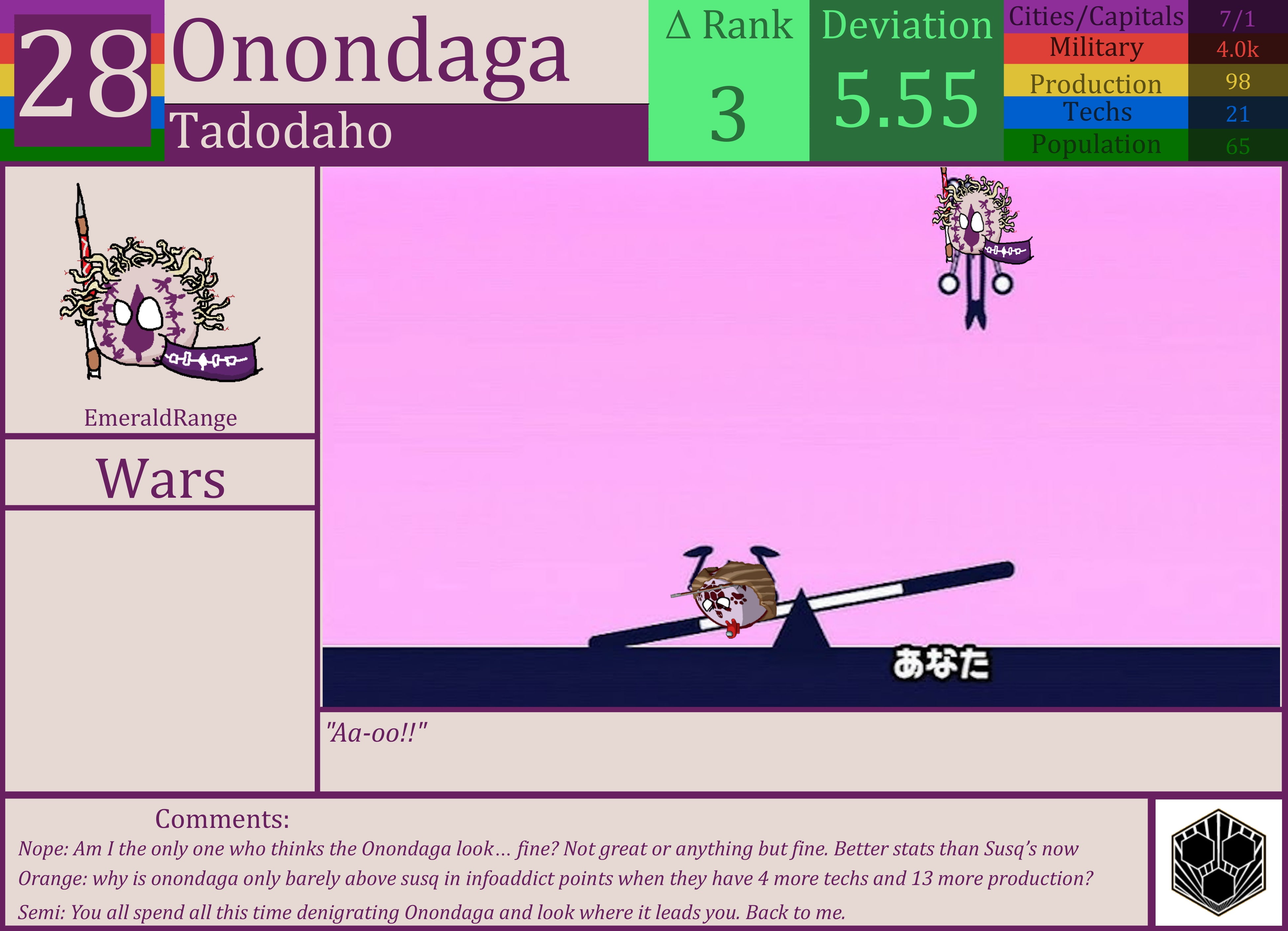 CBR In-Game Screenshot of Onondaga