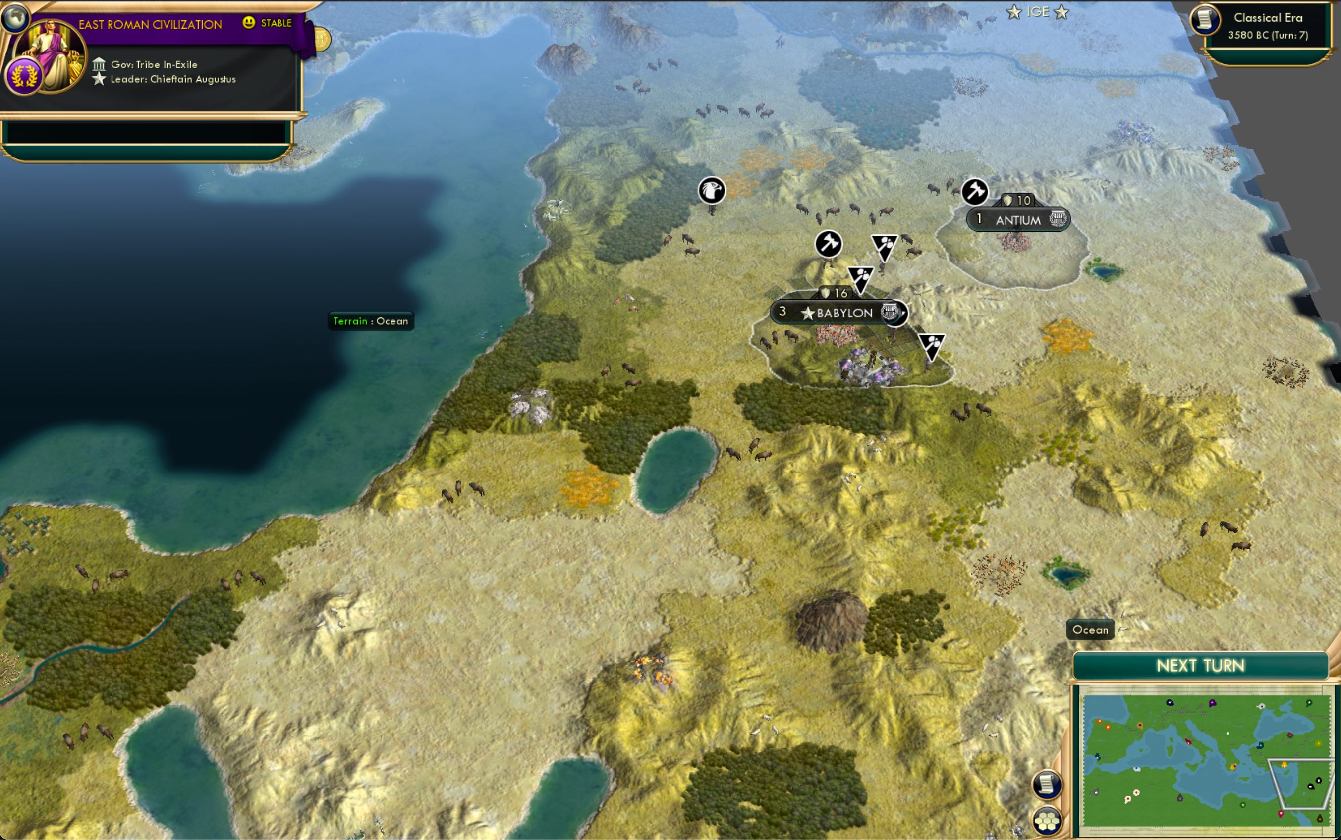 CBR In-Game Screenshot of Procul Roma