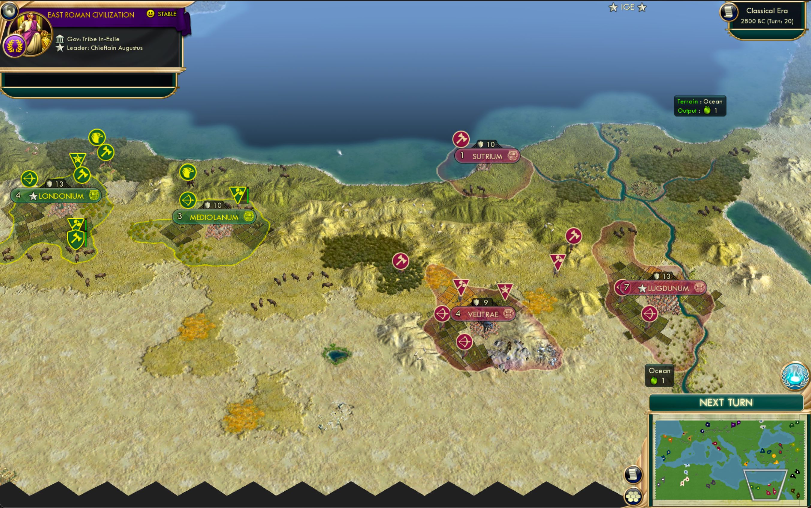 CBR In-Game Screenshot of Primus Tertius