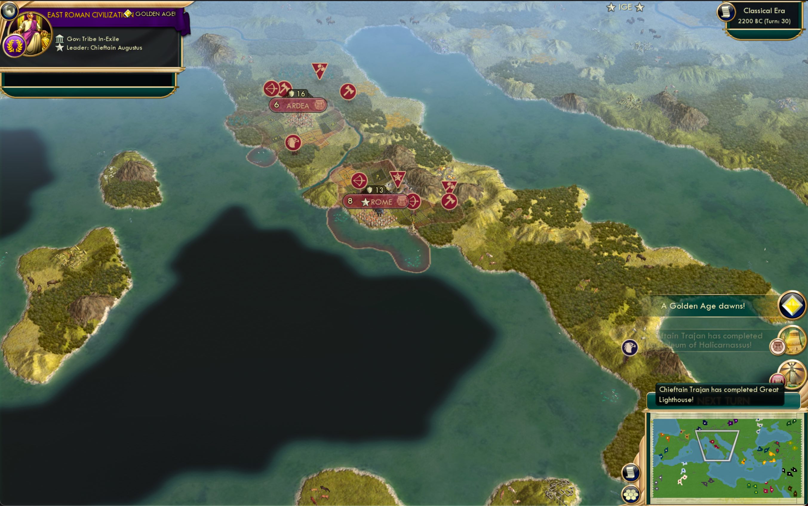 CBR In-Game Screenshot of Era Aurei