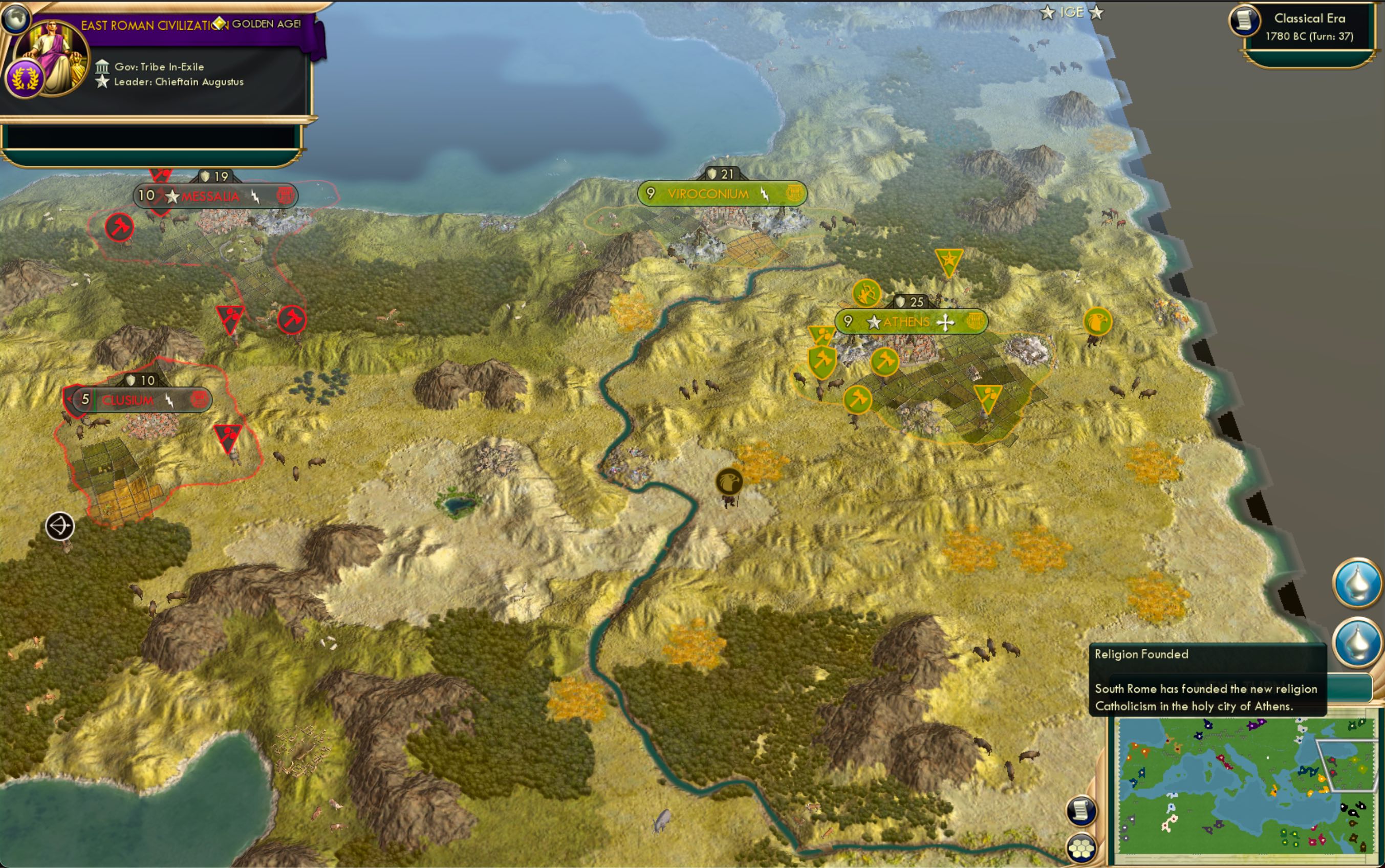 CBR In-Game Screenshot of Agnus Dei