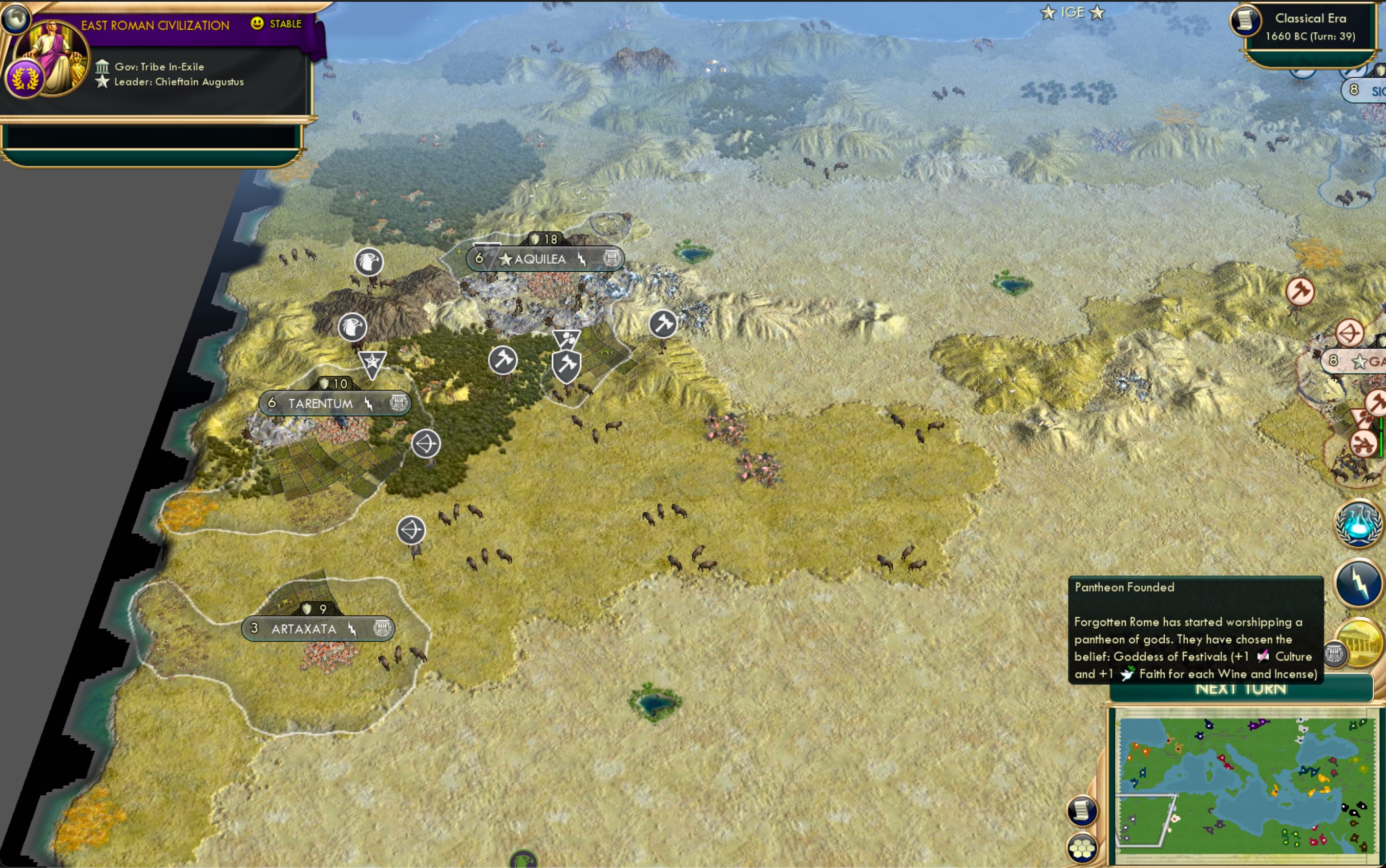 CBR In-Game Screenshot of Vinum et Thymiama